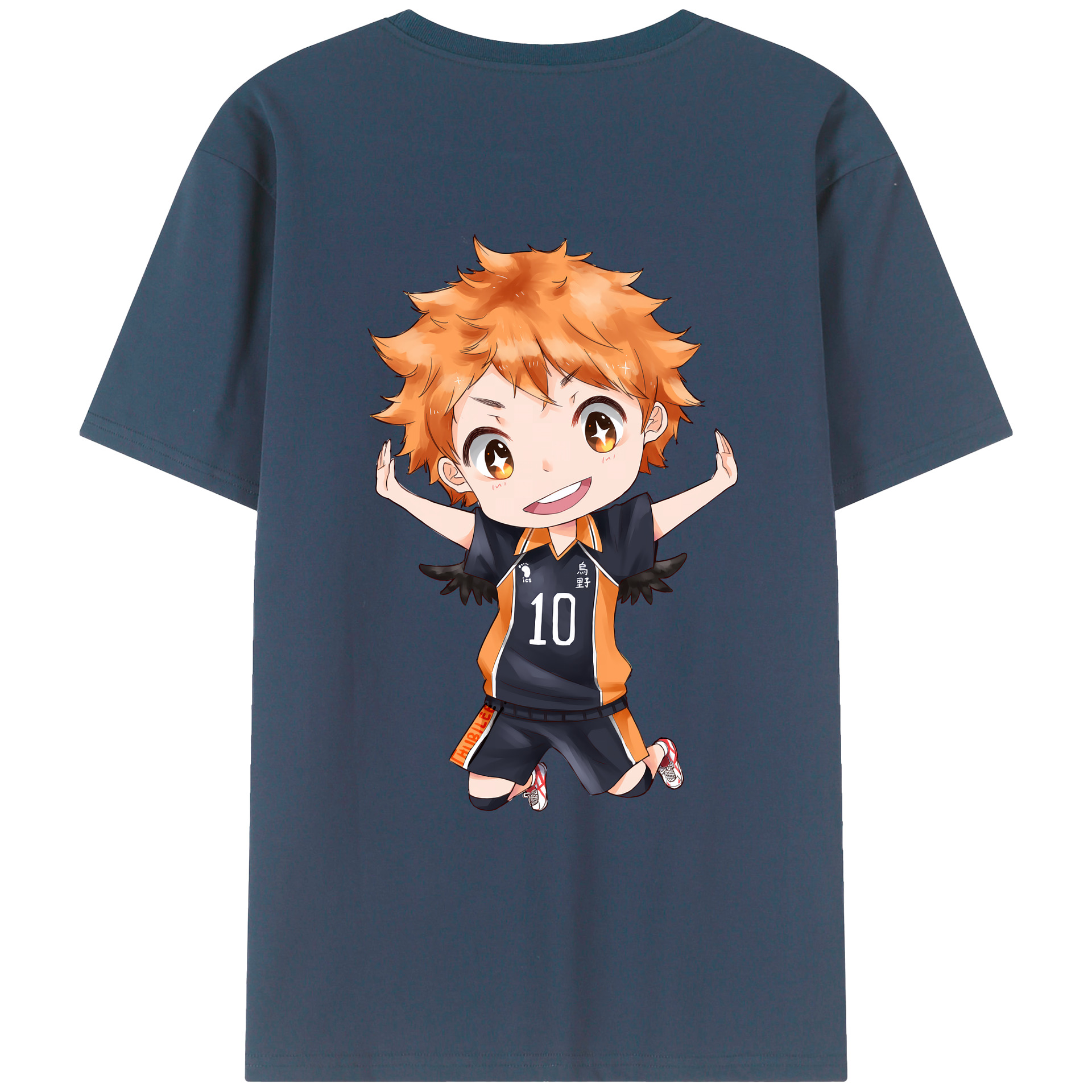 （画像用） ハイキュー!! Haikyu!! レディース半袖Tシャツ(バックプリント)