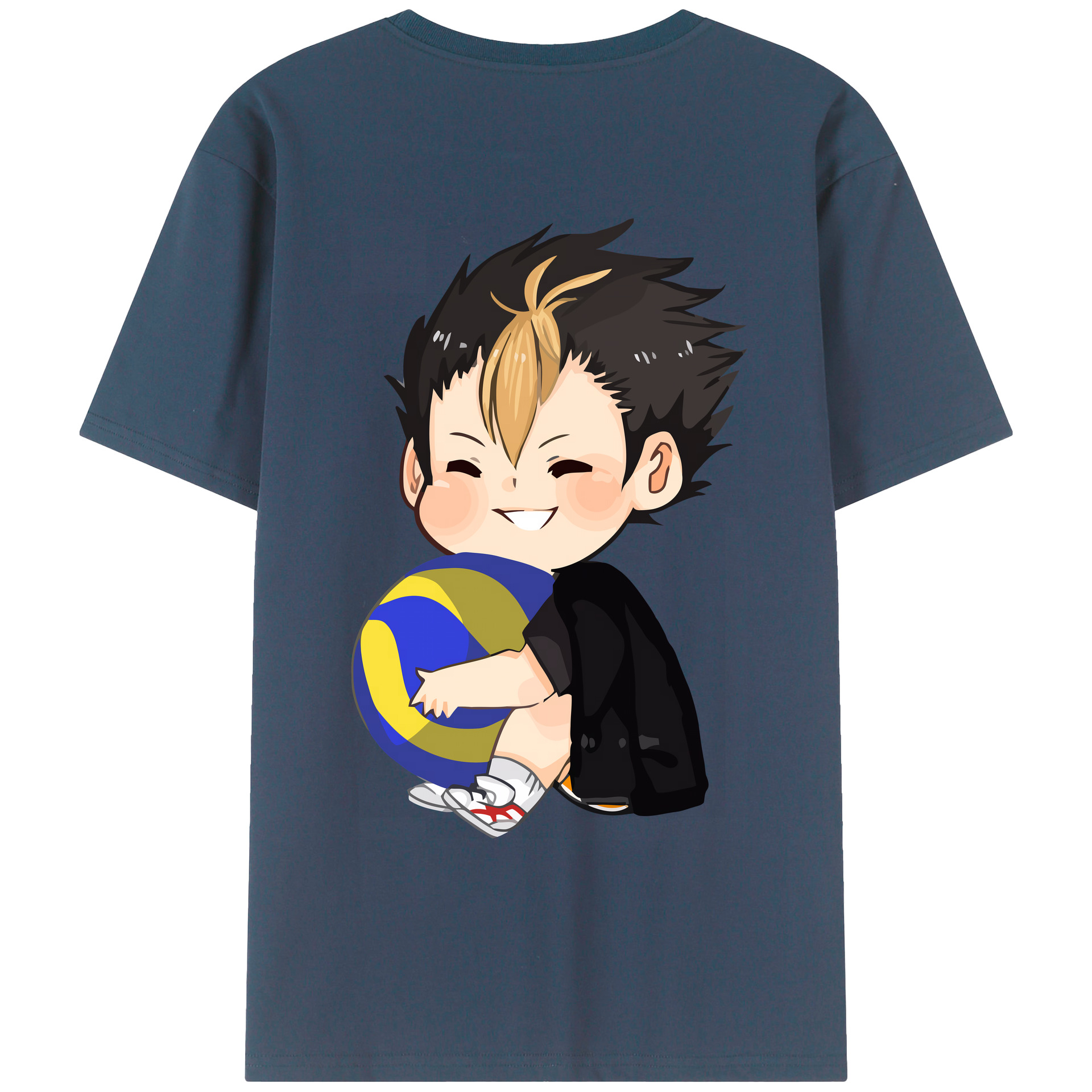 （画像用） ハイキュー!! Haikyu!! レディース半袖Tシャツ(バックプリント)