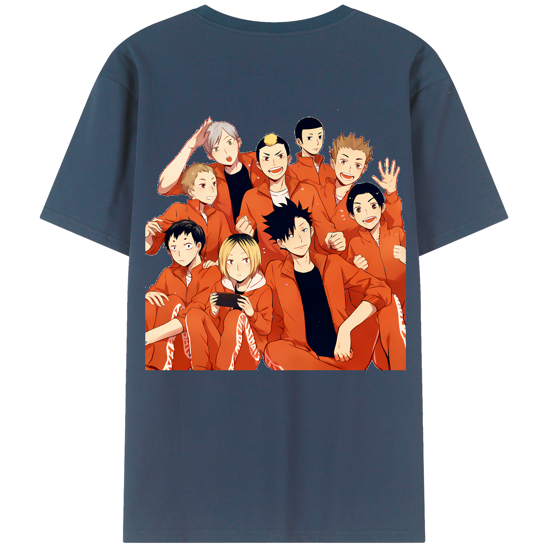 （画像用） ハイキュー!! Haikyu!! レディース半袖Tシャツ(バックプリント)