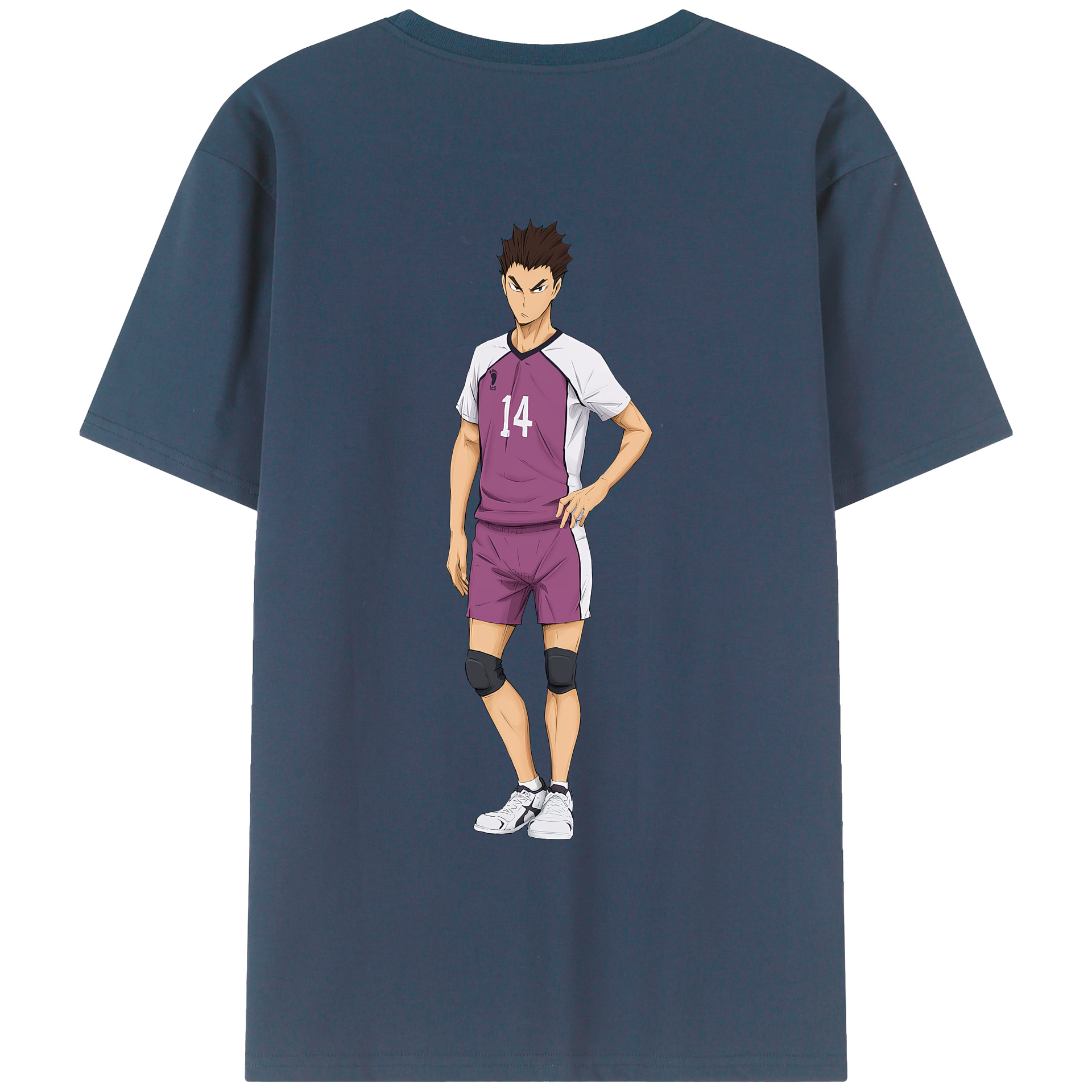 （画像用） ハイキュー!! Haikyu!! レディース半袖Tシャツ(バックプリント)