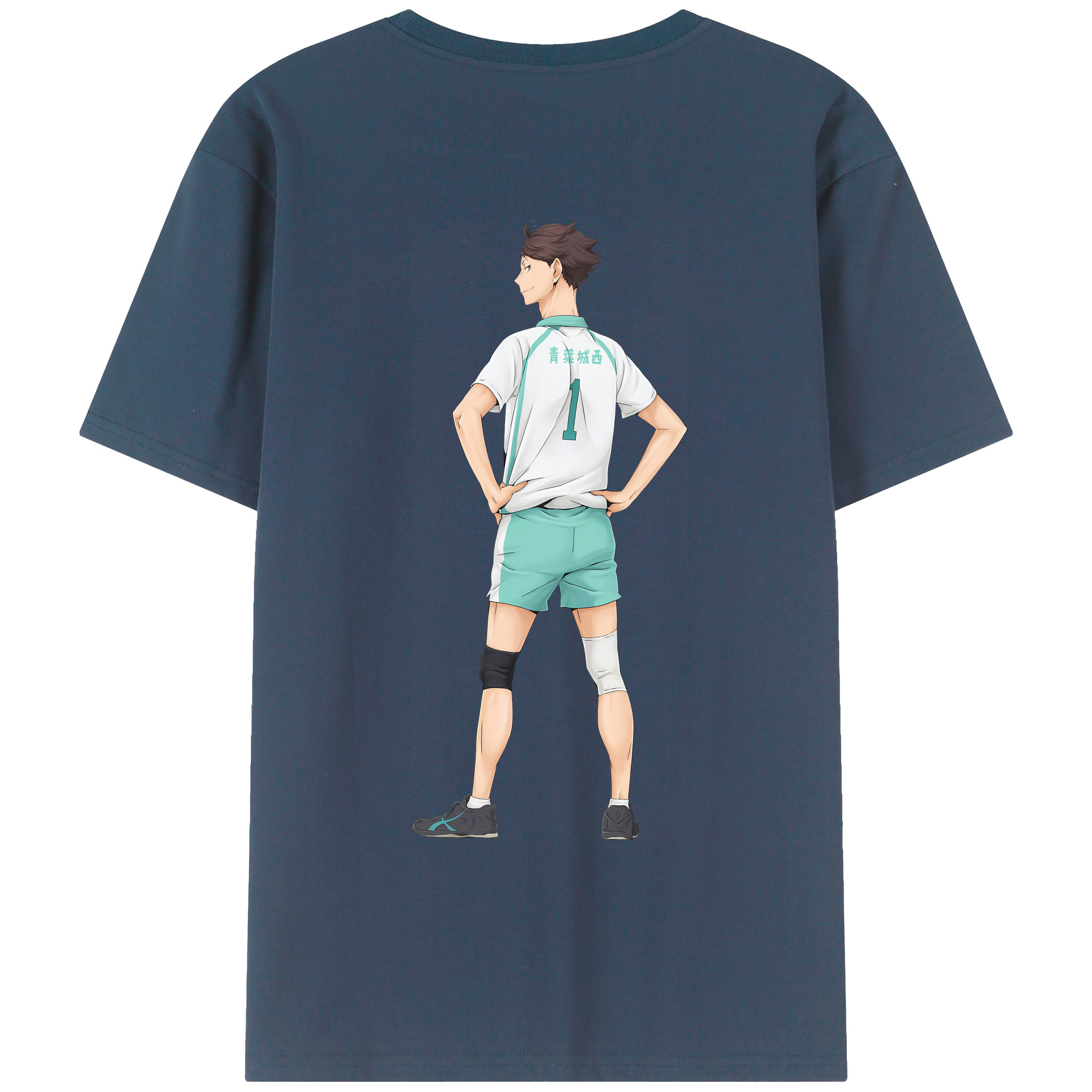 （画像用） ハイキュー!! Haikyu!! レディース半袖Tシャツ(バックプリント)