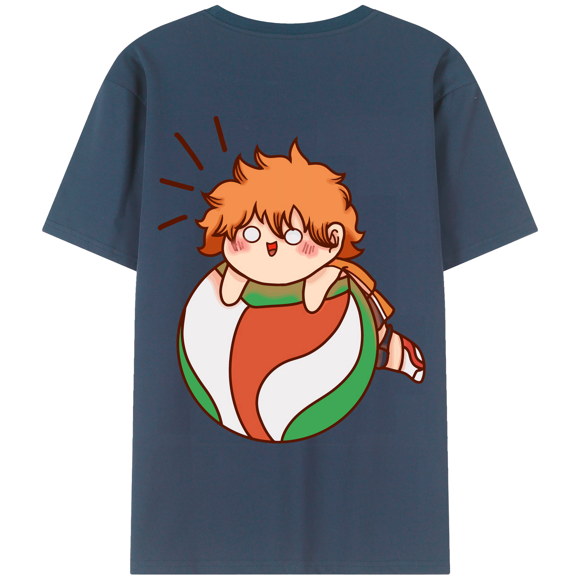 （画像用） ハイキュー!! Haikyu!! レディース半袖Tシャツ(バックプリント)