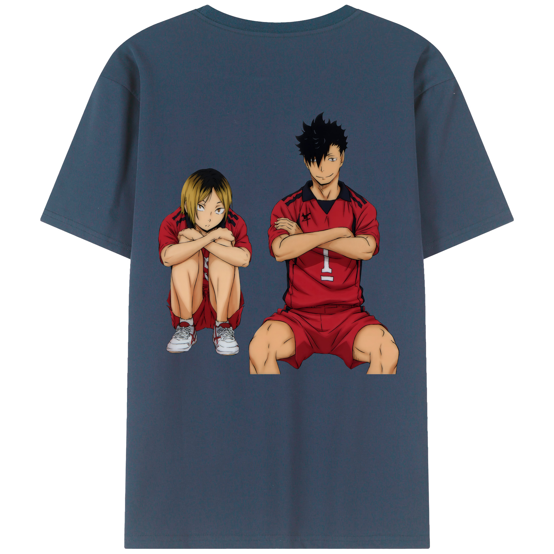（画像用） ハイキュー!! Haikyu!! レディース半袖Tシャツ(バックプリント)