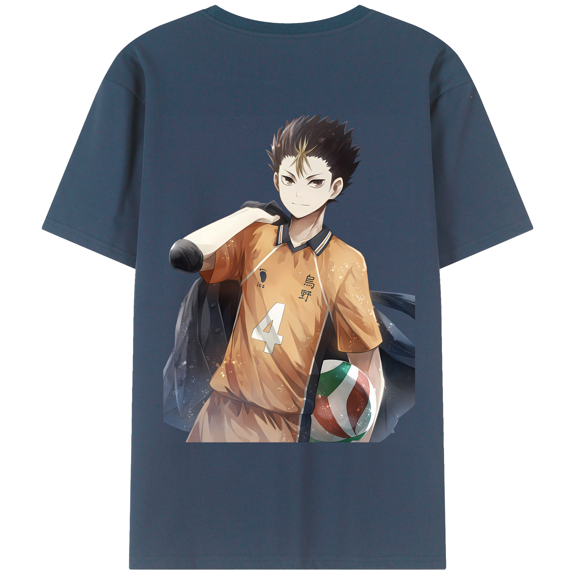 （画像用） ハイキュー!! Haikyu!! レディース半袖Tシャツ(バックプリント)