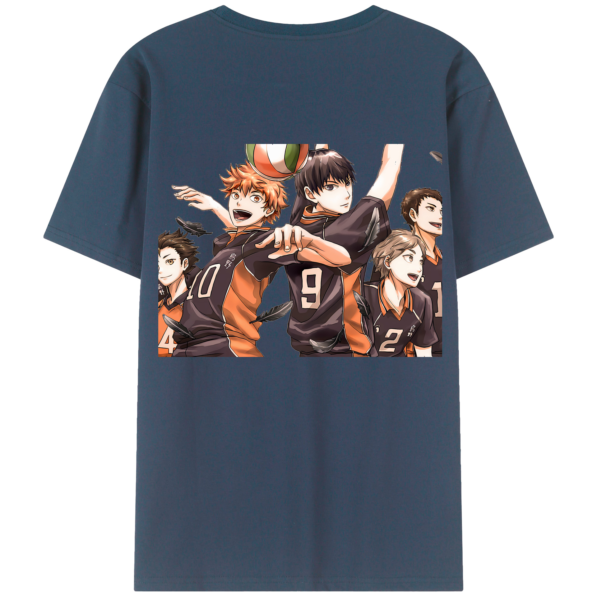 （画像用） ハイキュー!! Haikyu!! レディース半袖Tシャツ(バックプリント)