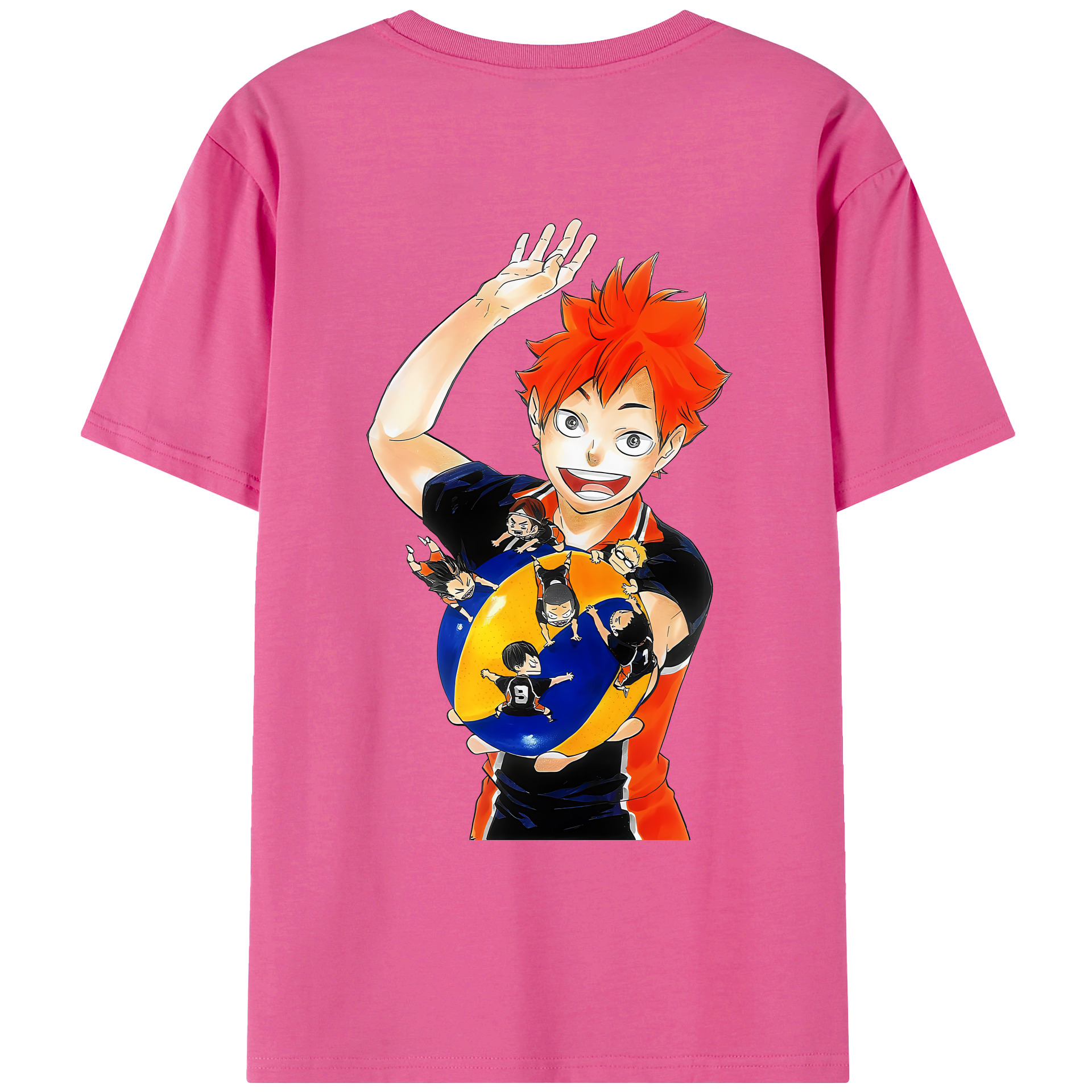 （画像用） ハイキュー!! Haikyu!! レディース半袖Tシャツ(バックプリント)