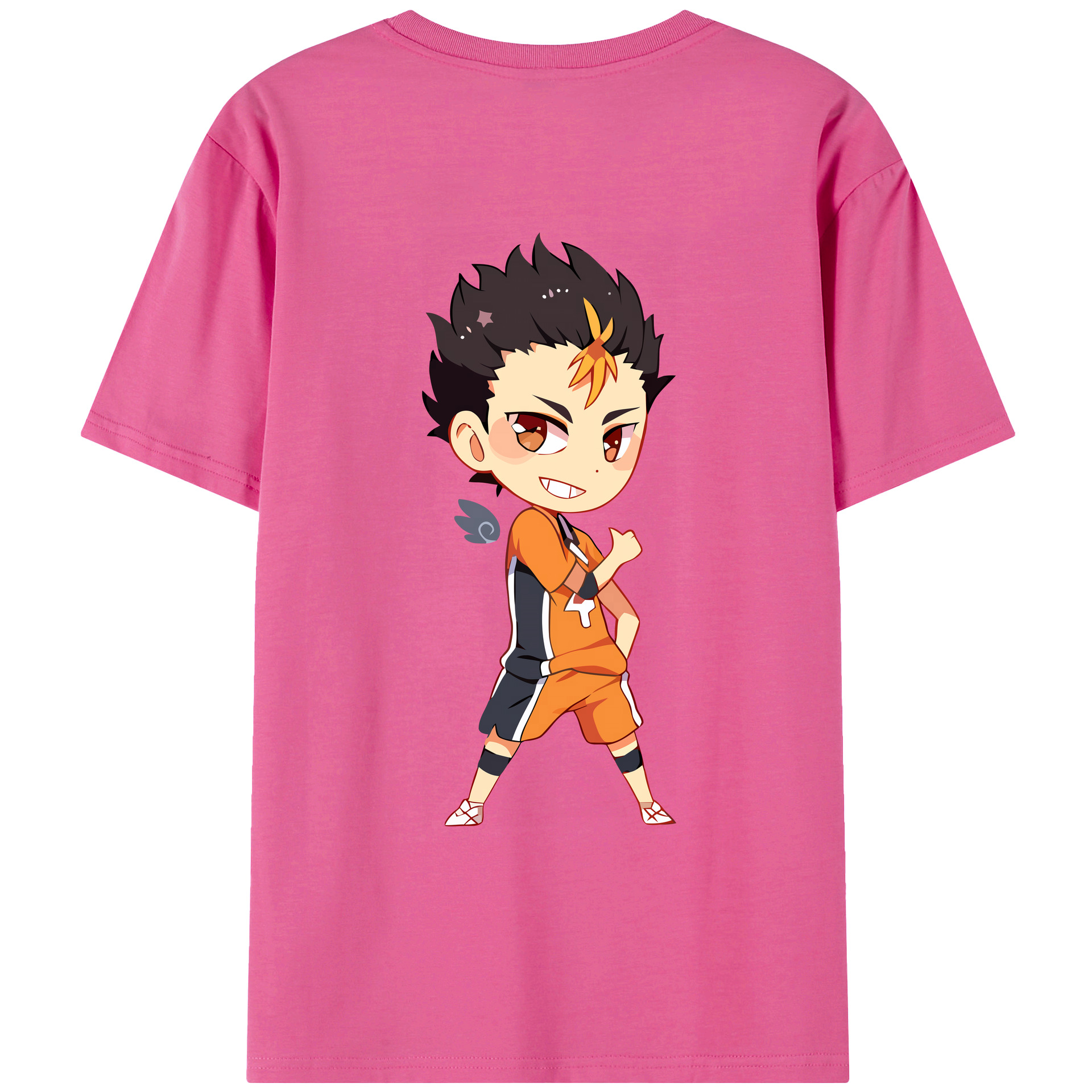 （画像用） ハイキュー!! Haikyu!! レディース半袖Tシャツ(バックプリント)