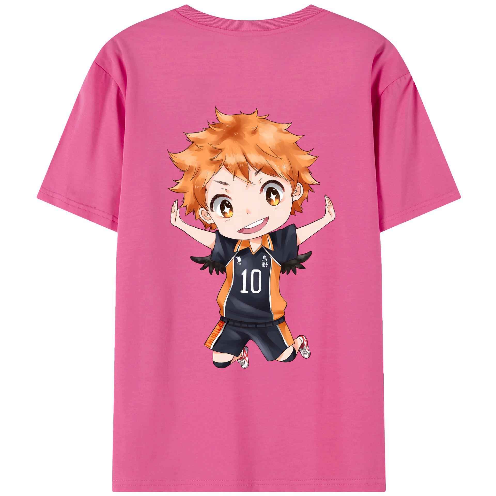 （画像用） ハイキュー!! Haikyu!! レディース半袖Tシャツ(バックプリント)