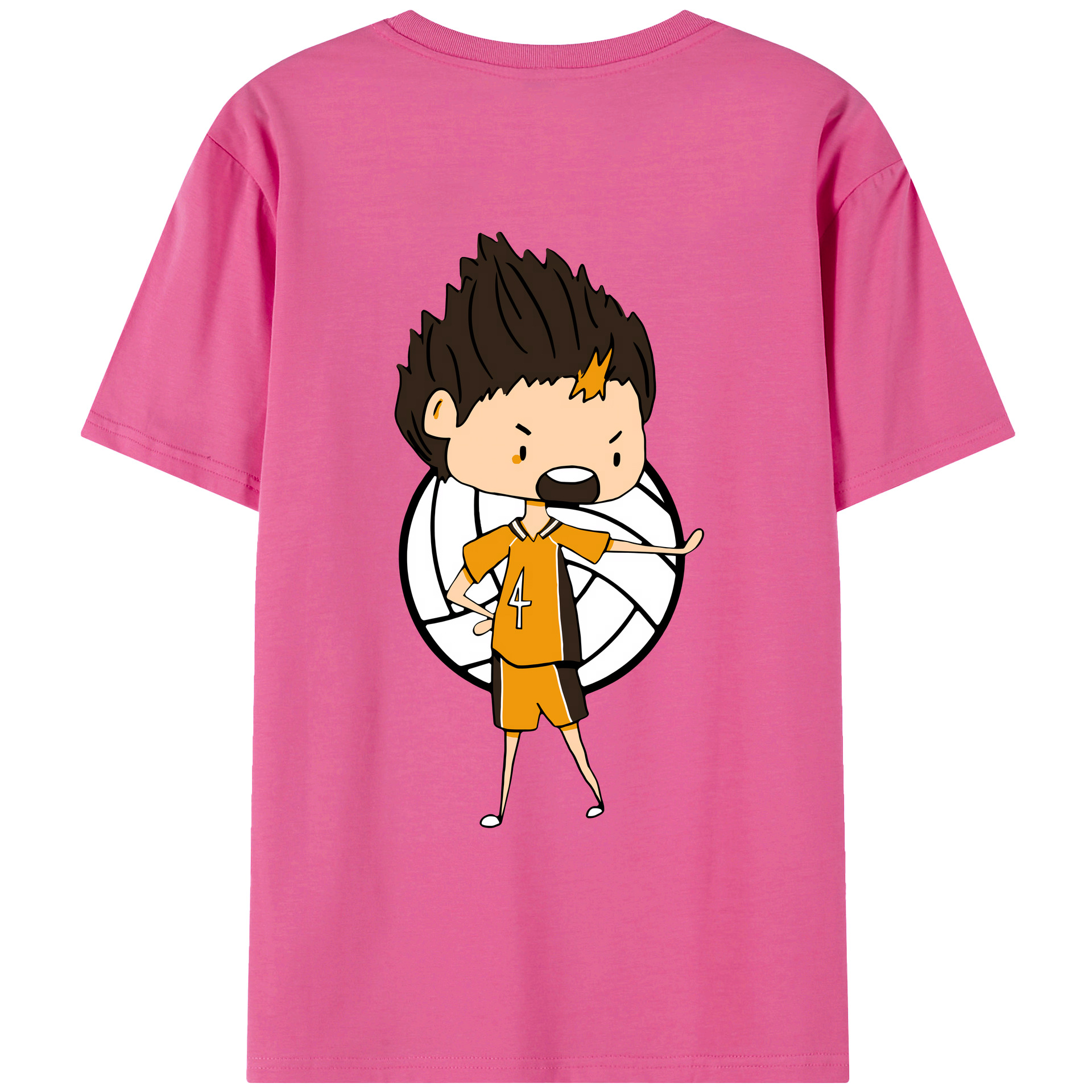 （画像用） ハイキュー!! Haikyu!! レディース半袖Tシャツ(バックプリント)