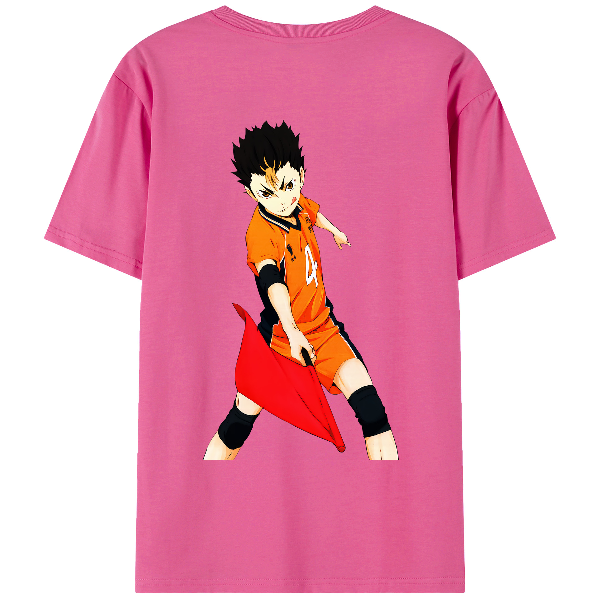 （画像用） ハイキュー!! Haikyu!! レディース半袖Tシャツ(バックプリント)
