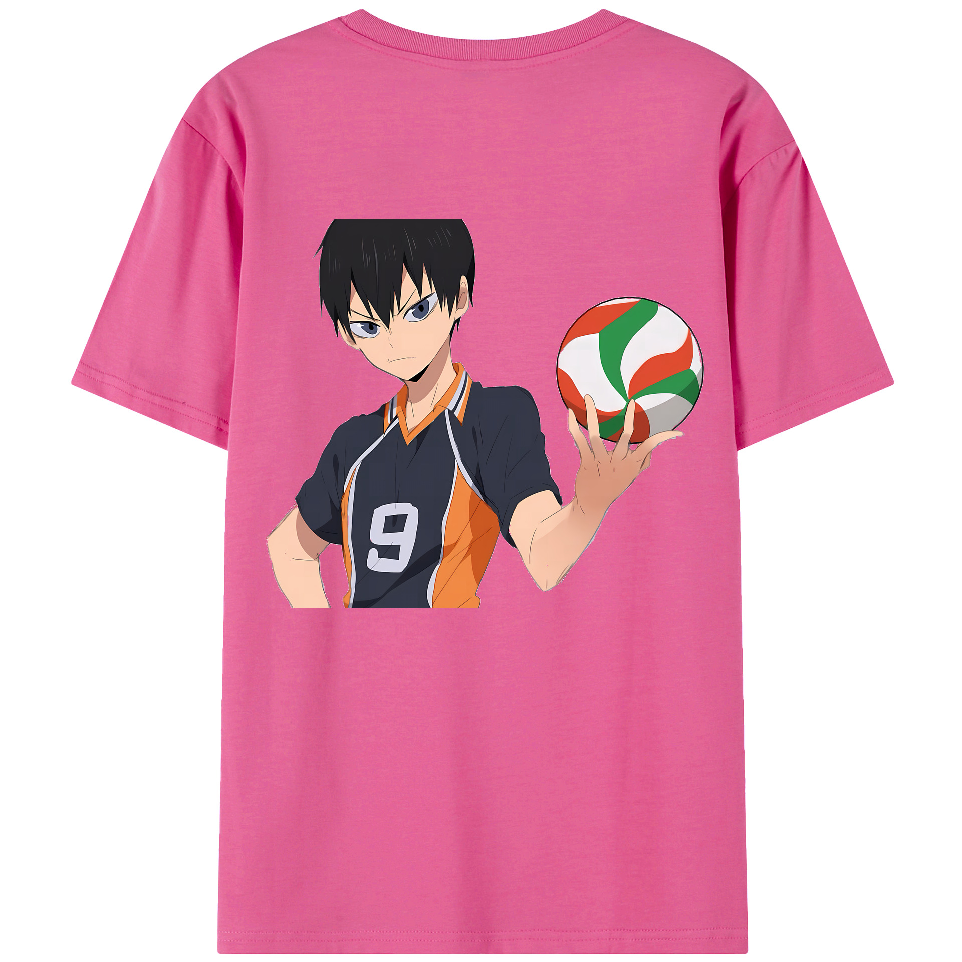（画像用） ハイキュー!! Haikyu!! レディース半袖Tシャツ(バックプリント)