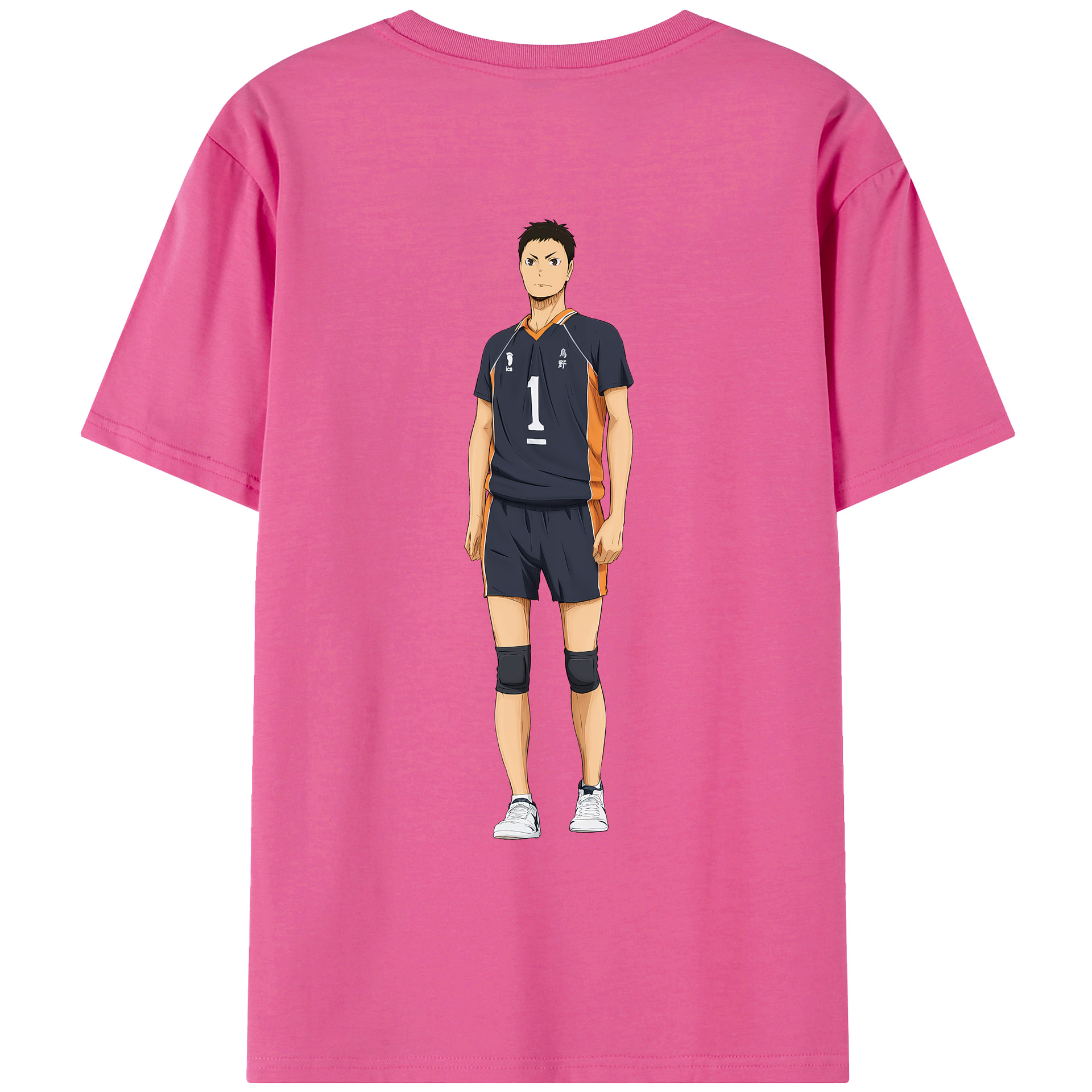 （画像用） ハイキュー!! Haikyu!! レディース半袖Tシャツ(バックプリント)