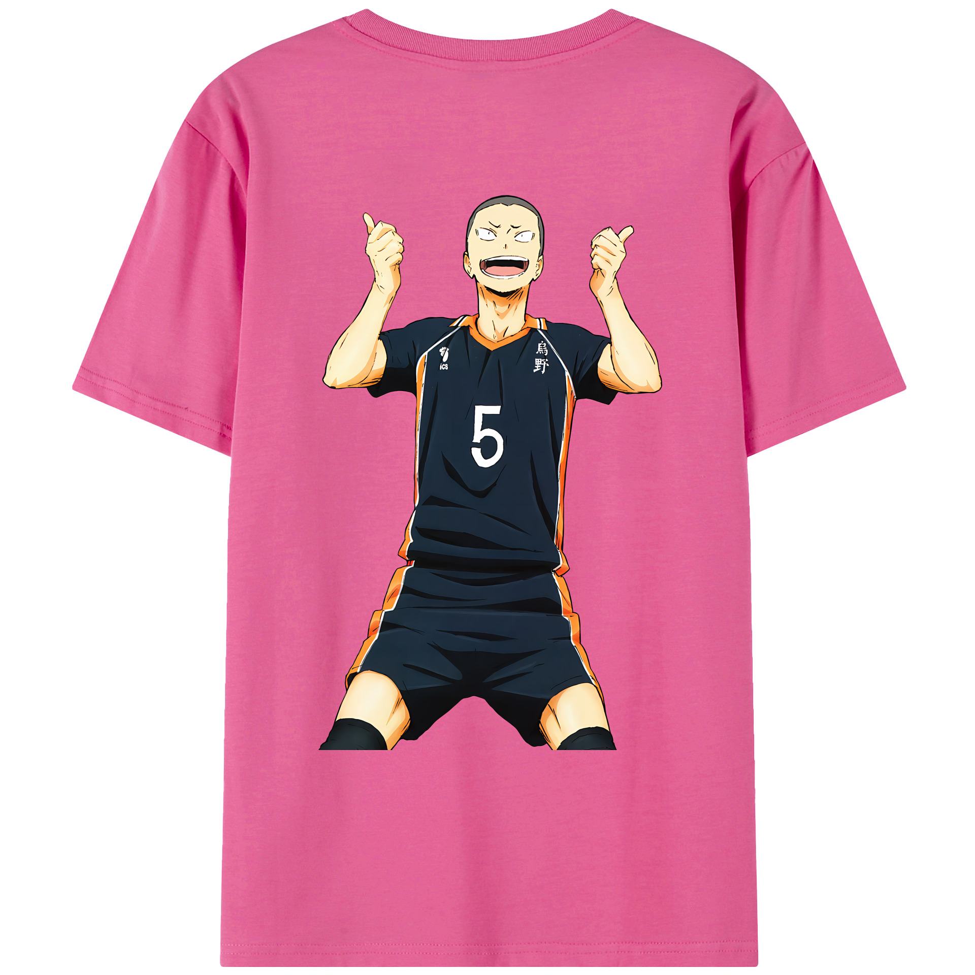 （画像用） ハイキュー!! Haikyu!! レディース半袖Tシャツ(バックプリント)