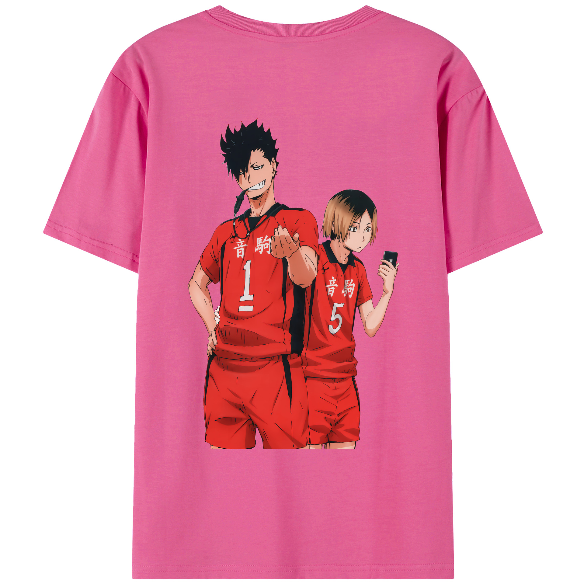 （画像用） ハイキュー!! Haikyu!! レディース半袖Tシャツ(バックプリント)