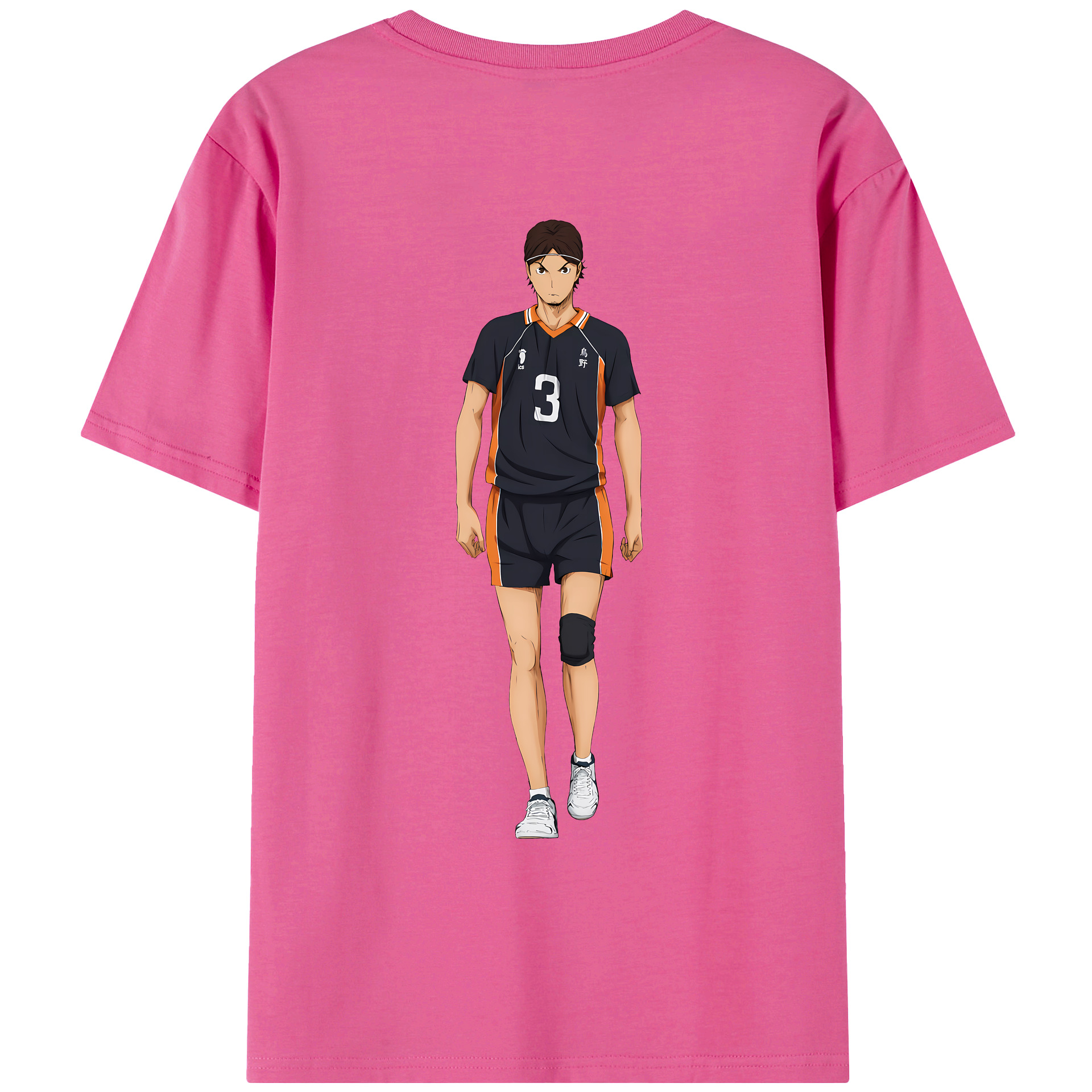 （画像用） ハイキュー!! Haikyu!! レディース半袖Tシャツ(バックプリント)