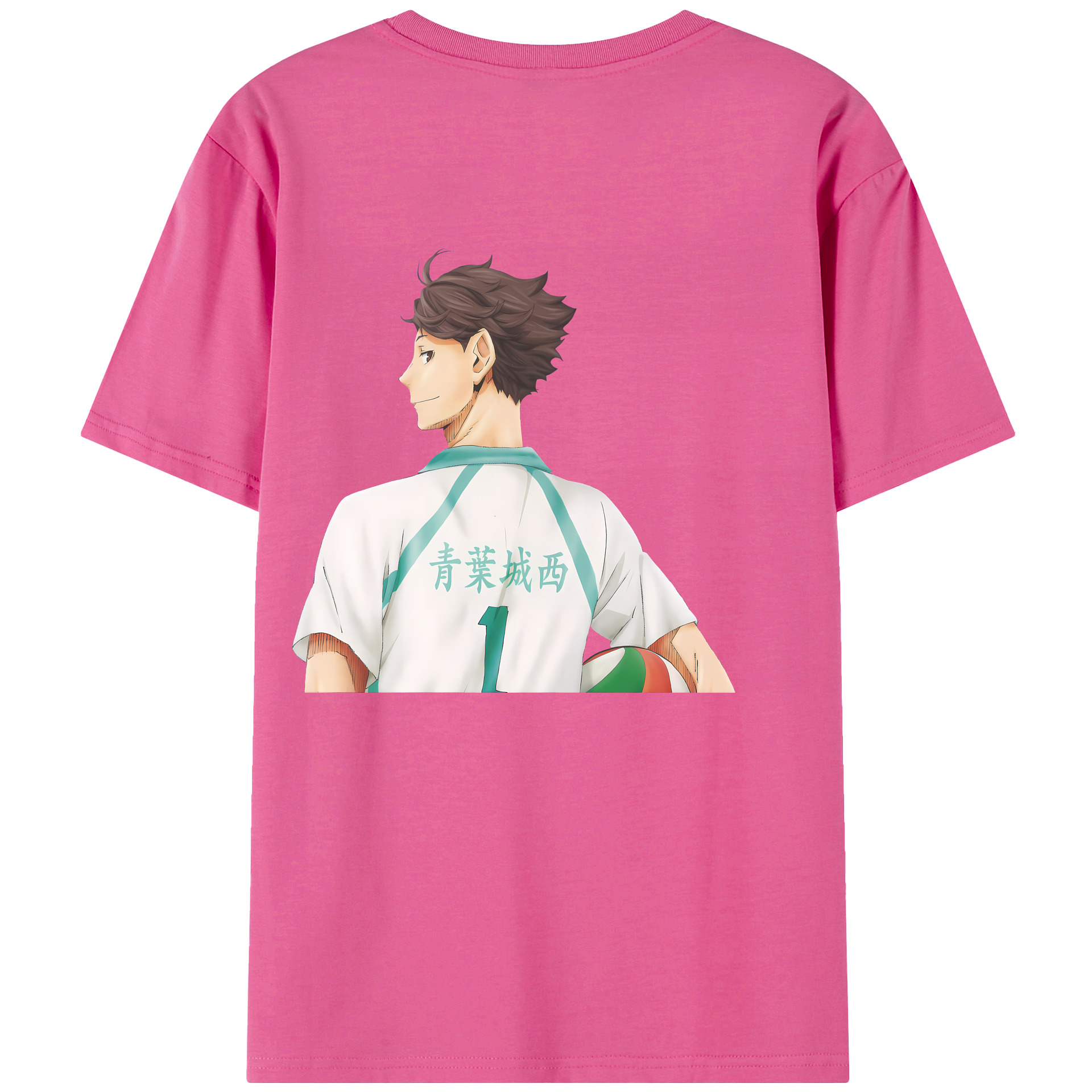 （画像用） ハイキュー!! Haikyu!! レディース半袖Tシャツ(バックプリント)