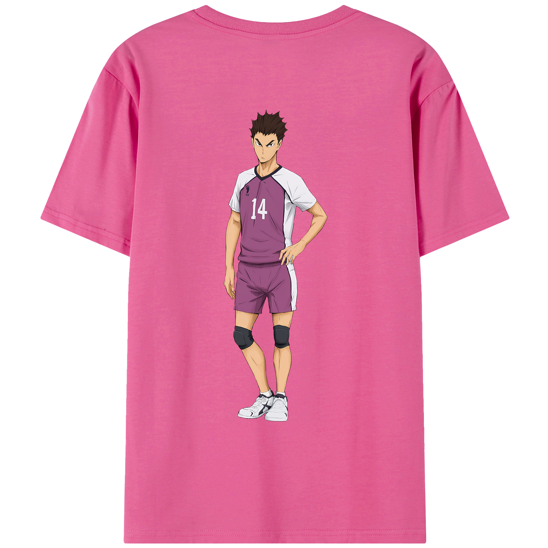 （画像用） ハイキュー!! Haikyu!! レディース半袖Tシャツ(バックプリント)