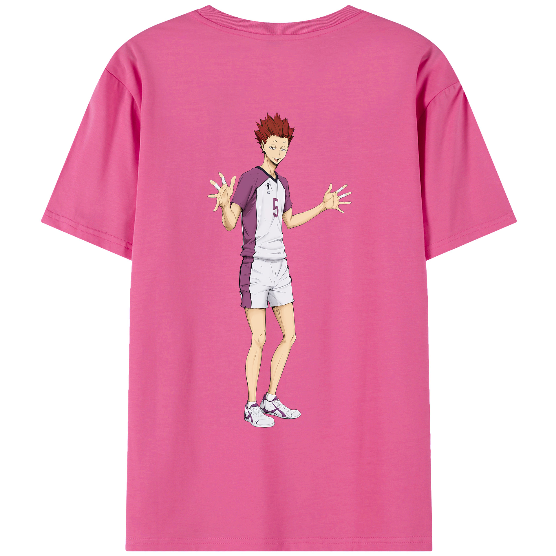 （画像用） ハイキュー!! Haikyu!! レディース半袖Tシャツ(バックプリント)