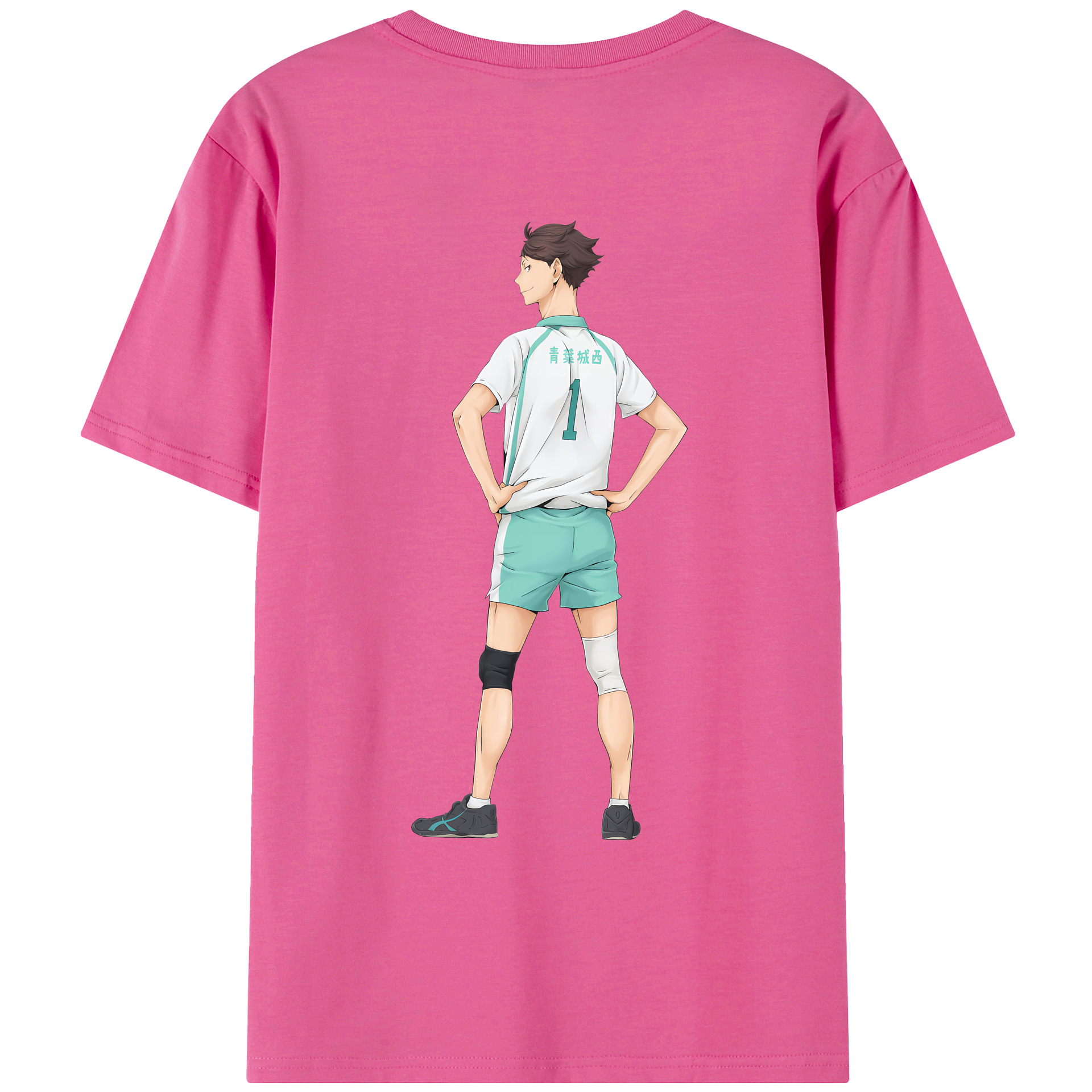 （画像用） ハイキュー!! Haikyu!! レディース半袖Tシャツ(バックプリント)