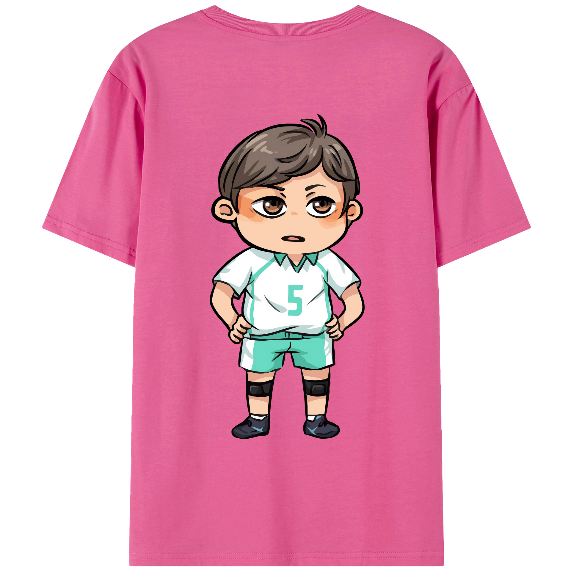 （画像用） ハイキュー!! Haikyu!! レディース半袖Tシャツ(バックプリント)