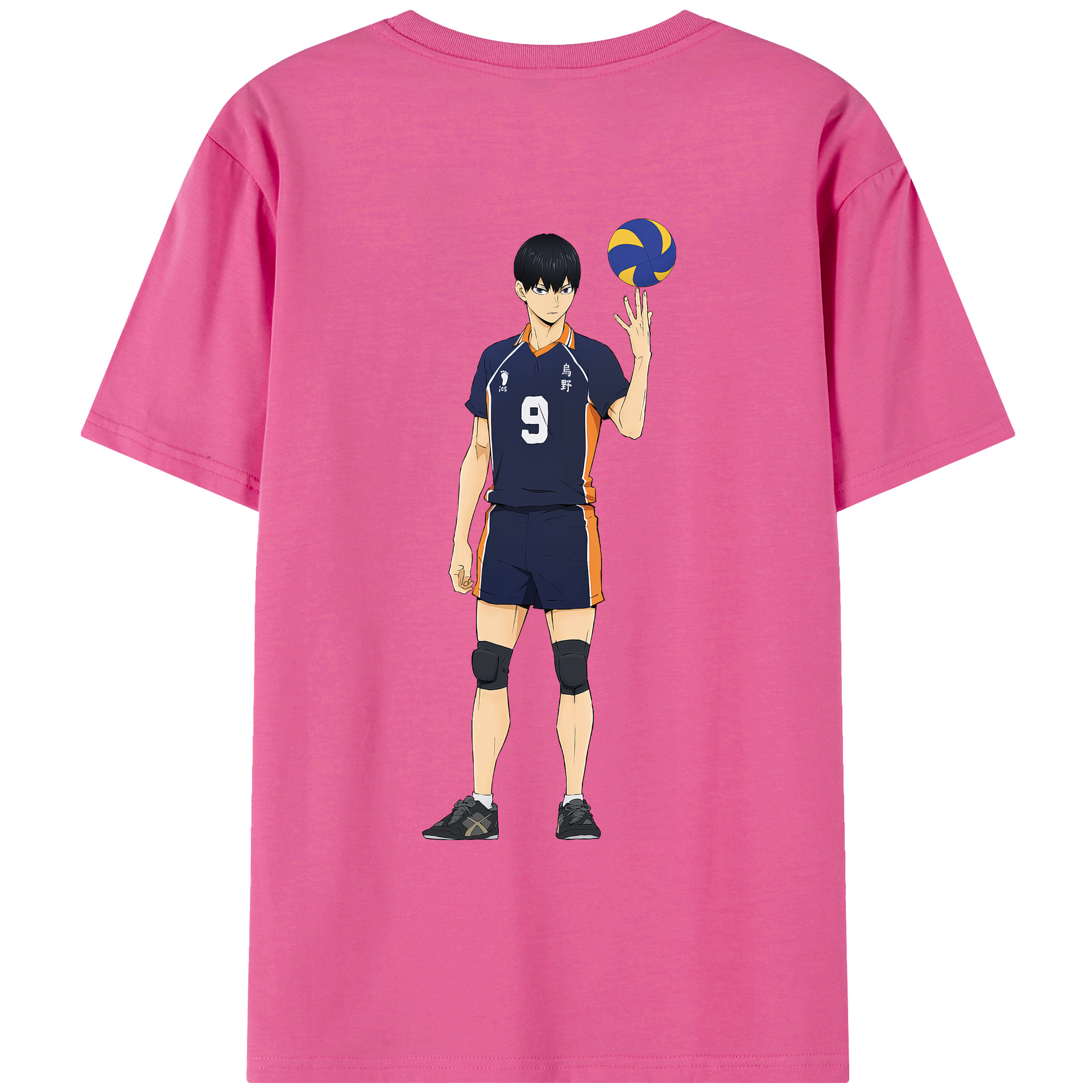 （画像用） ハイキュー!! Haikyu!! レディース半袖Tシャツ(バックプリント)
