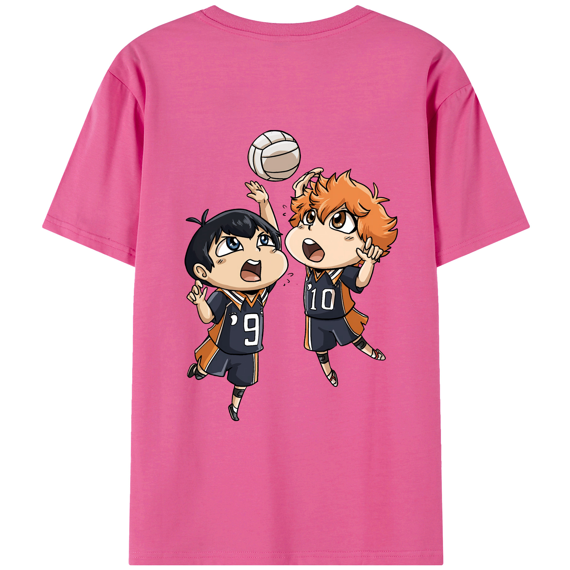 （画像用） ハイキュー!! Haikyu!! レディース半袖Tシャツ(バックプリント)