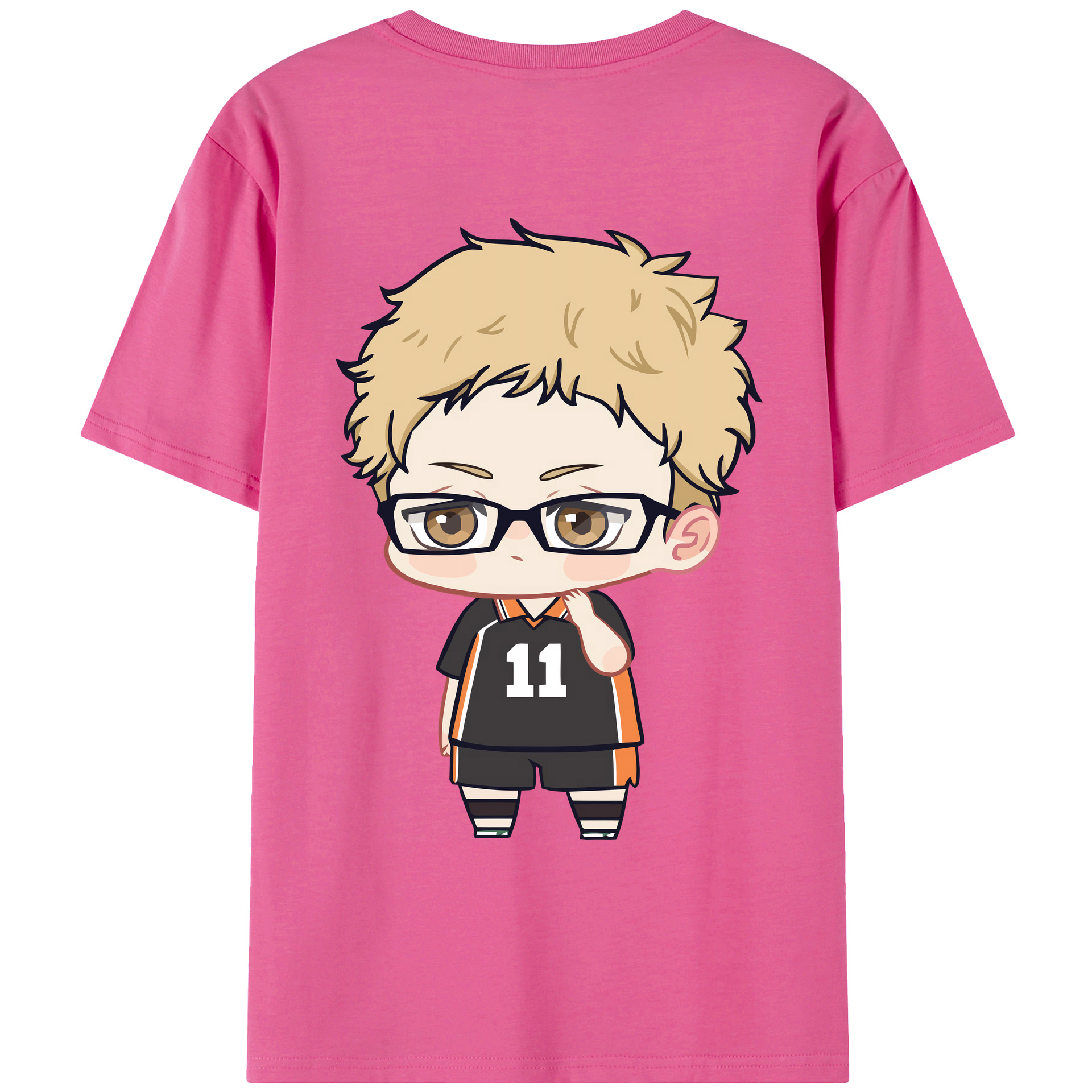 （画像用） ハイキュー!! Haikyu!! レディース半袖Tシャツ(バックプリント)
