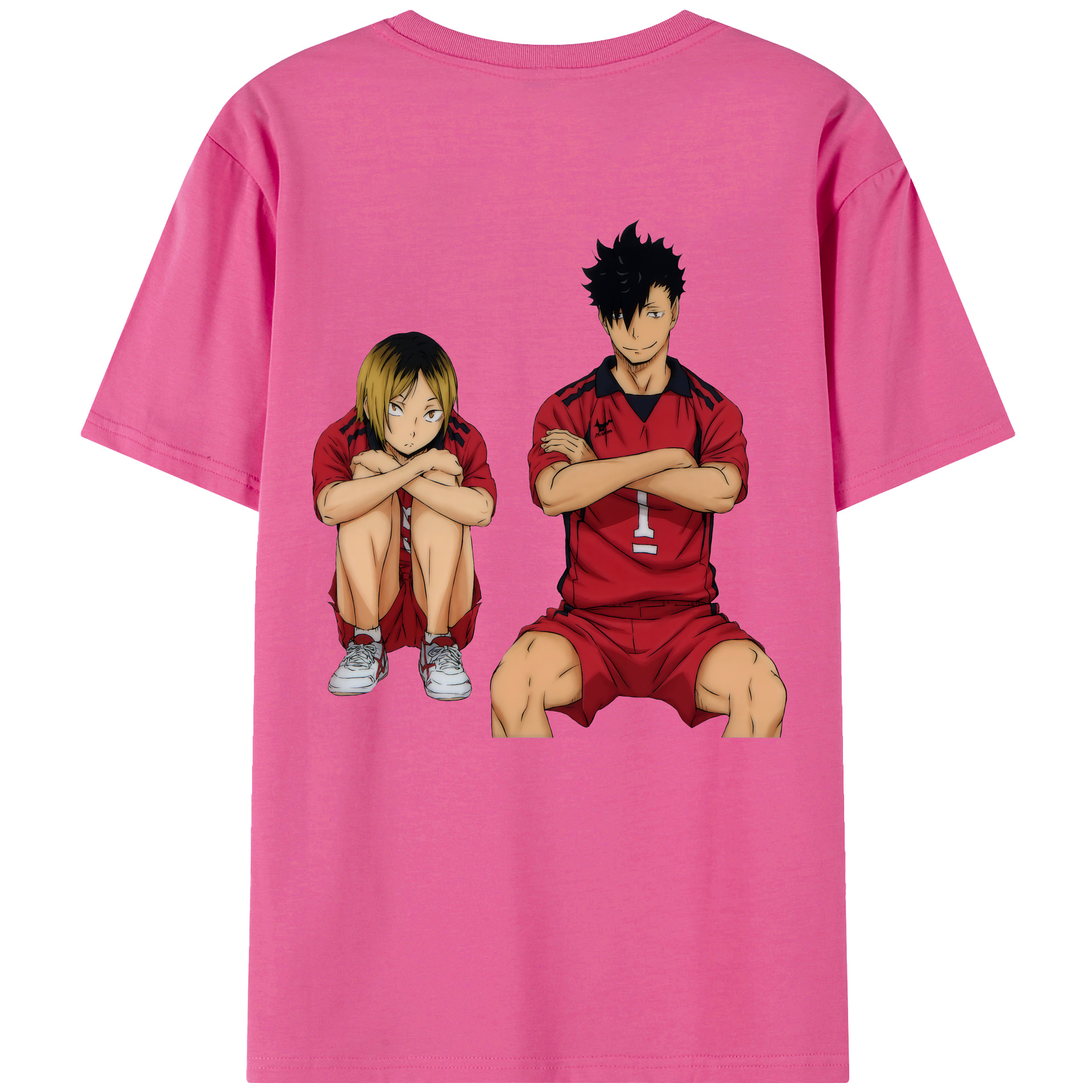 （画像用） ハイキュー!! Haikyu!! レディース半袖Tシャツ(バックプリント)