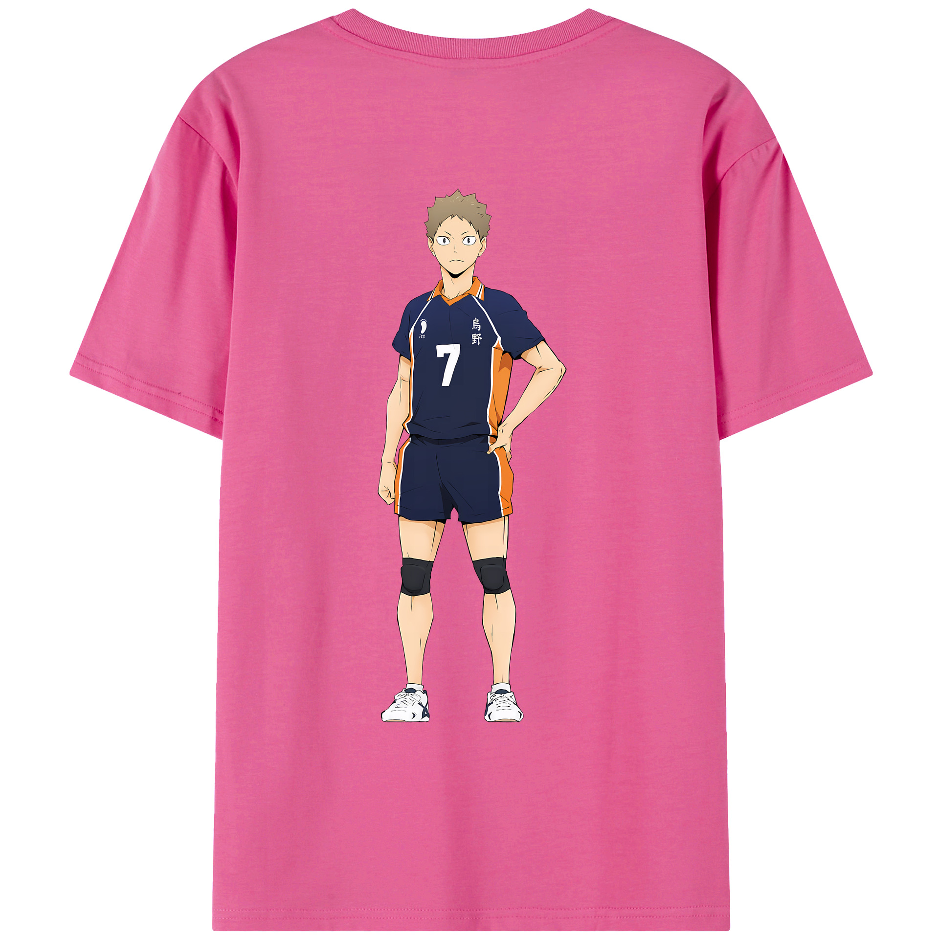 （画像用） ハイキュー!! Haikyu!! レディース半袖Tシャツ(バックプリント)