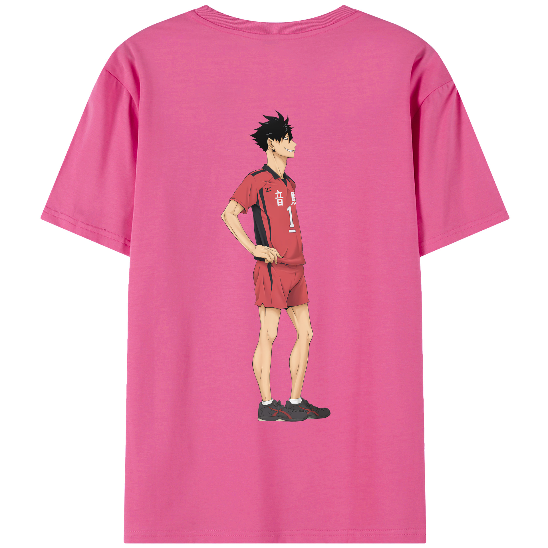 （画像用） ハイキュー!! Haikyu!! レディース半袖Tシャツ(バックプリント)