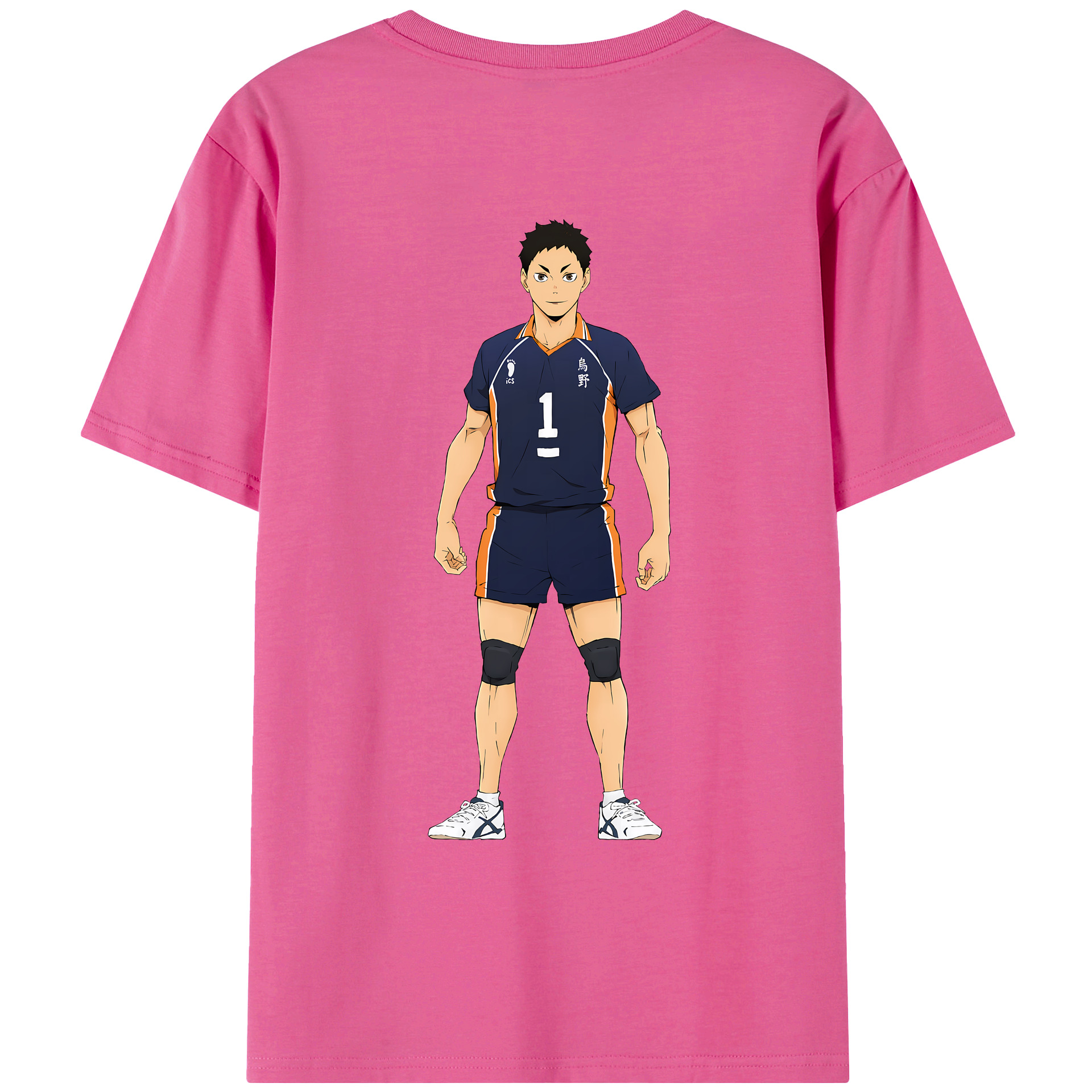 （画像用） ハイキュー!! Haikyu!! レディース半袖Tシャツ(バックプリント)