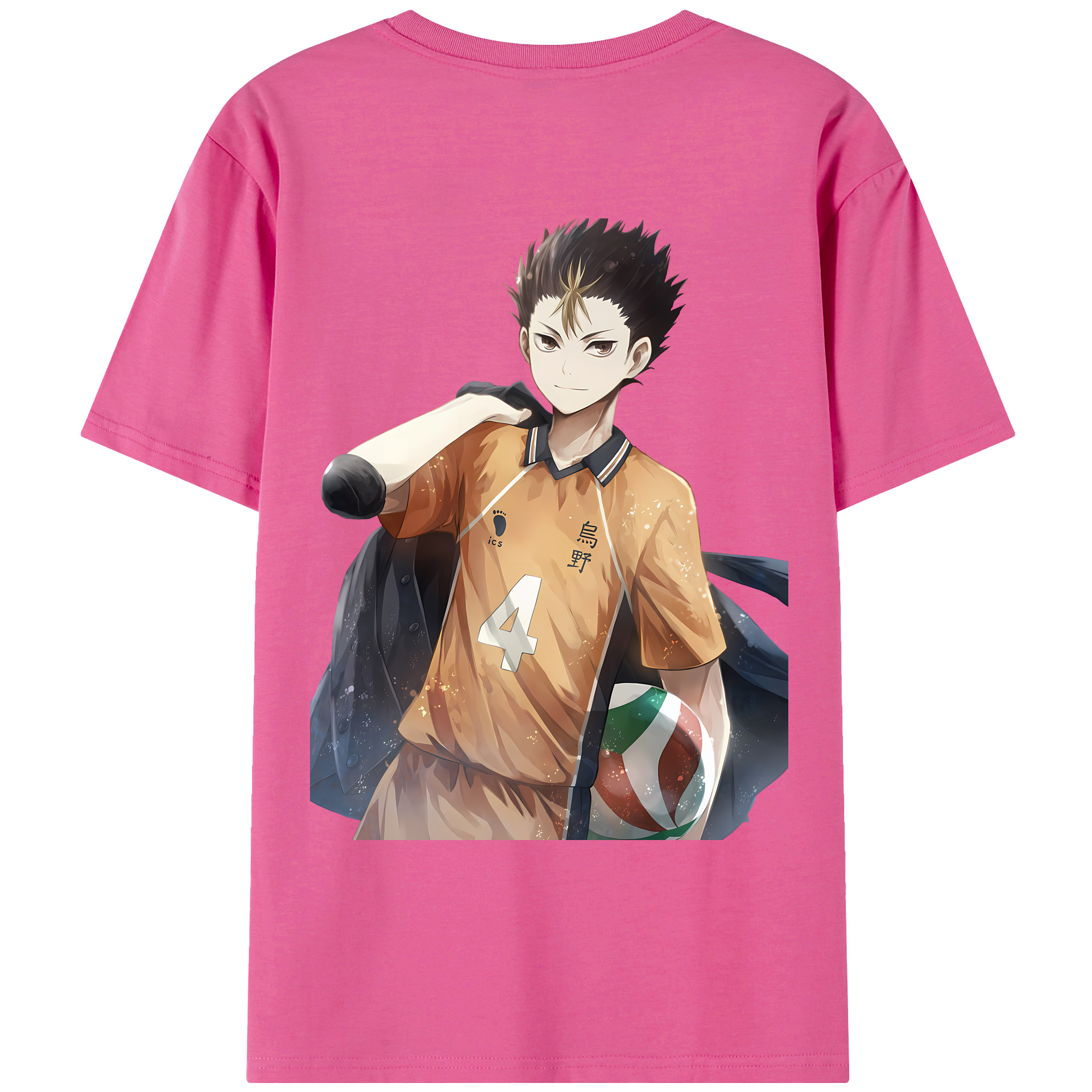 （画像用） ハイキュー!! Haikyu!! レディース半袖Tシャツ(バックプリント)