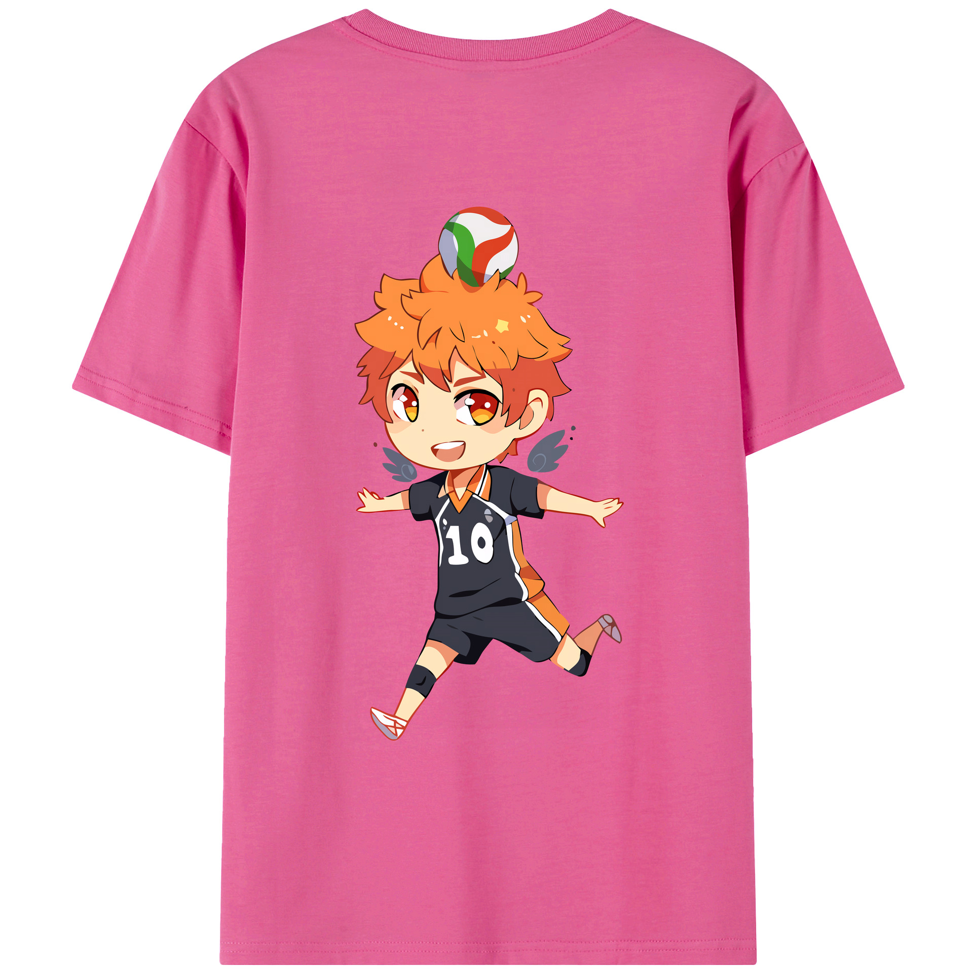 （画像用） ハイキュー!! Haikyu!! レディース半袖Tシャツ(バックプリント)
