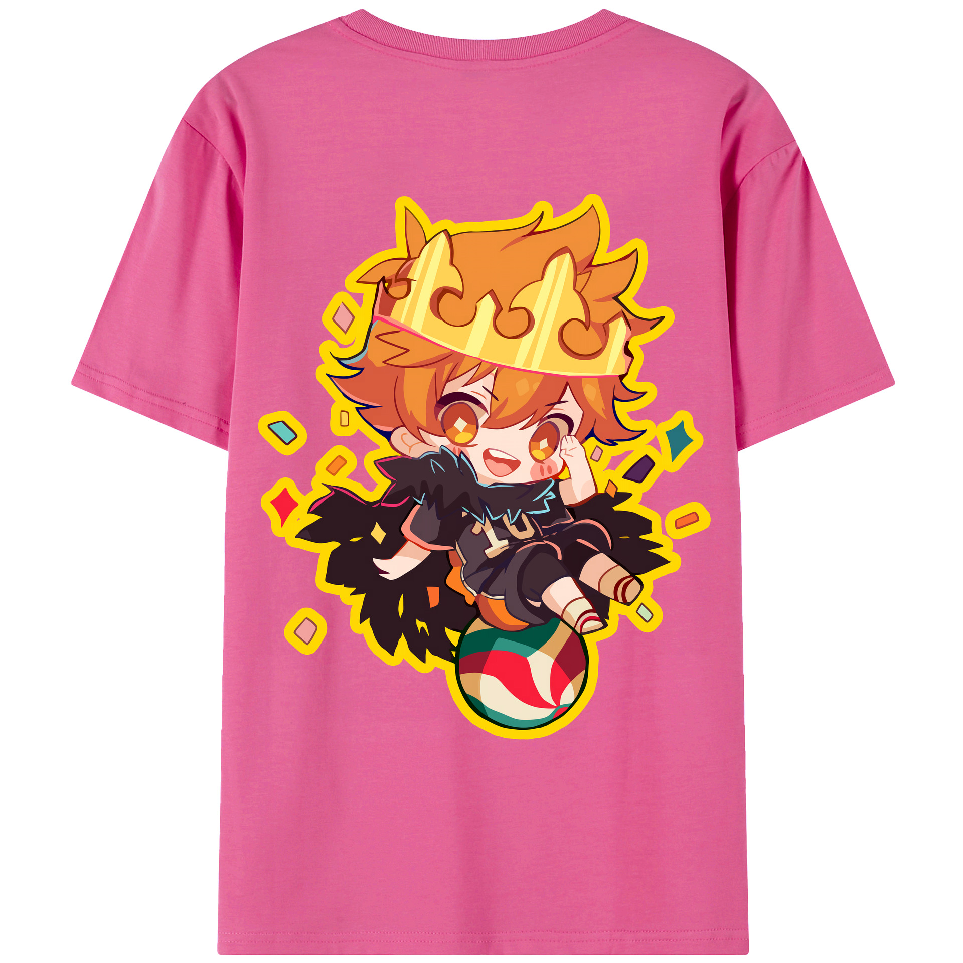 （画像用） ハイキュー!! Haikyu!! レディース半袖Tシャツ(バックプリント)