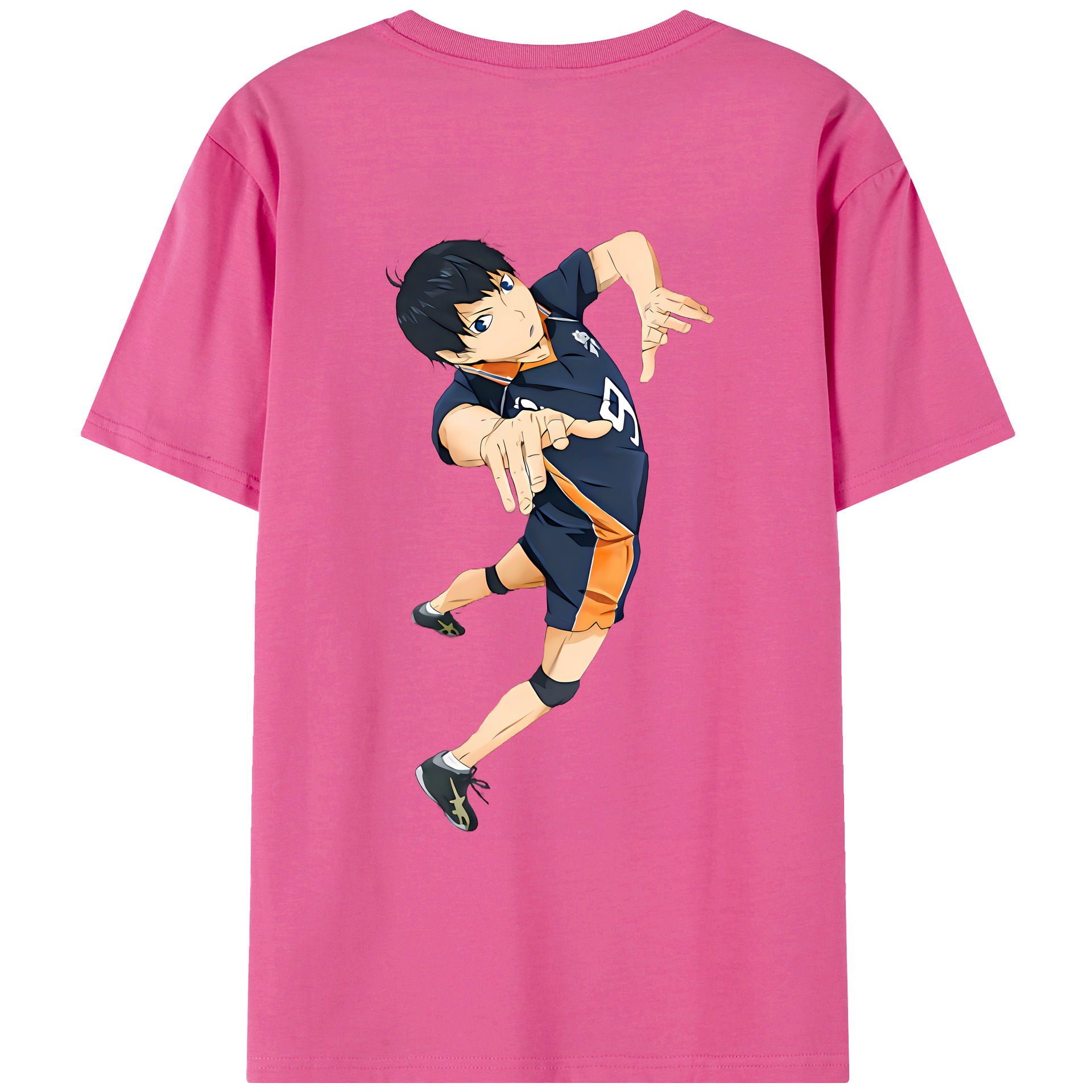 （画像用） ハイキュー!! Haikyu!! レディース半袖Tシャツ(バックプリント)