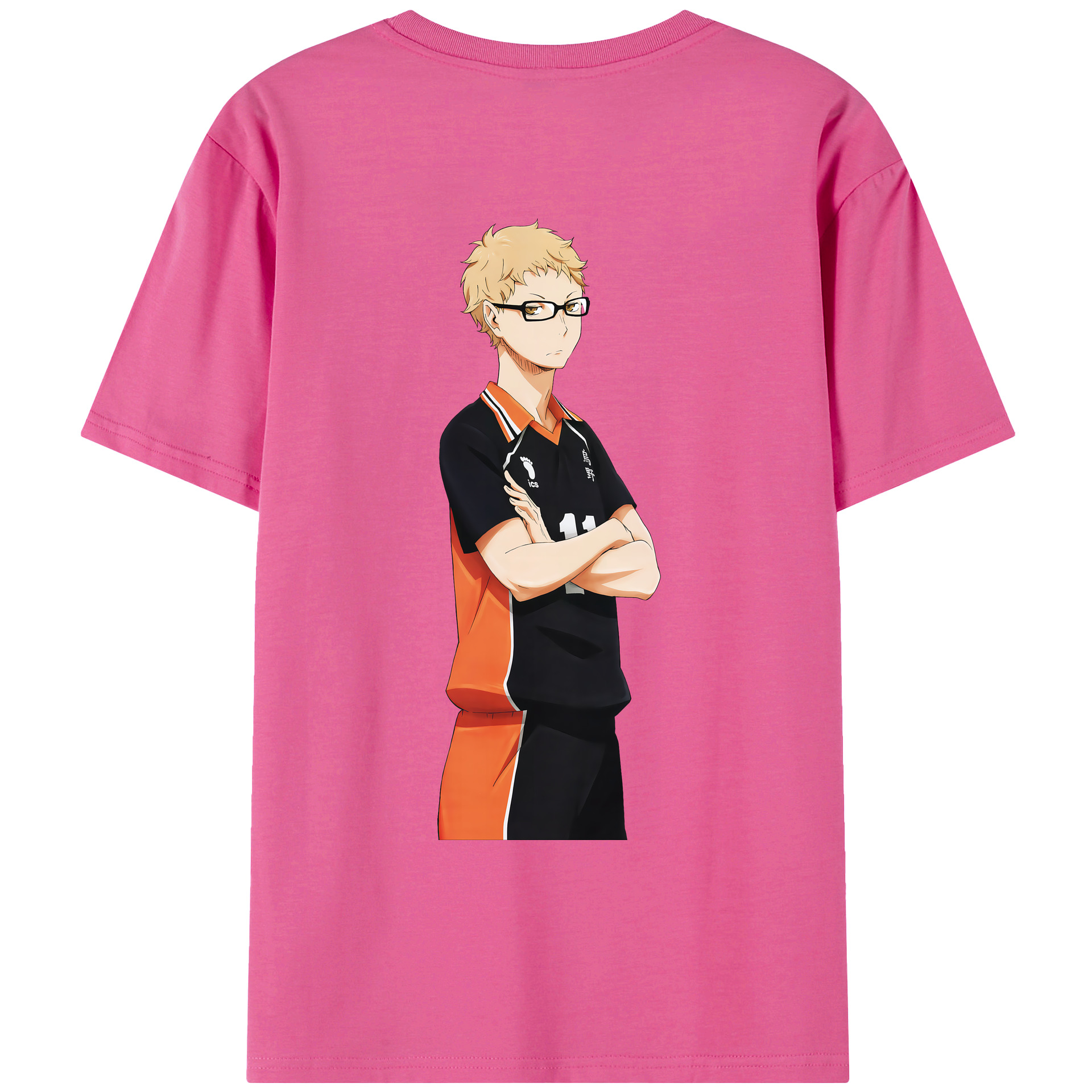 （画像用） ハイキュー!! Haikyu!! レディース半袖Tシャツ(バックプリント)
