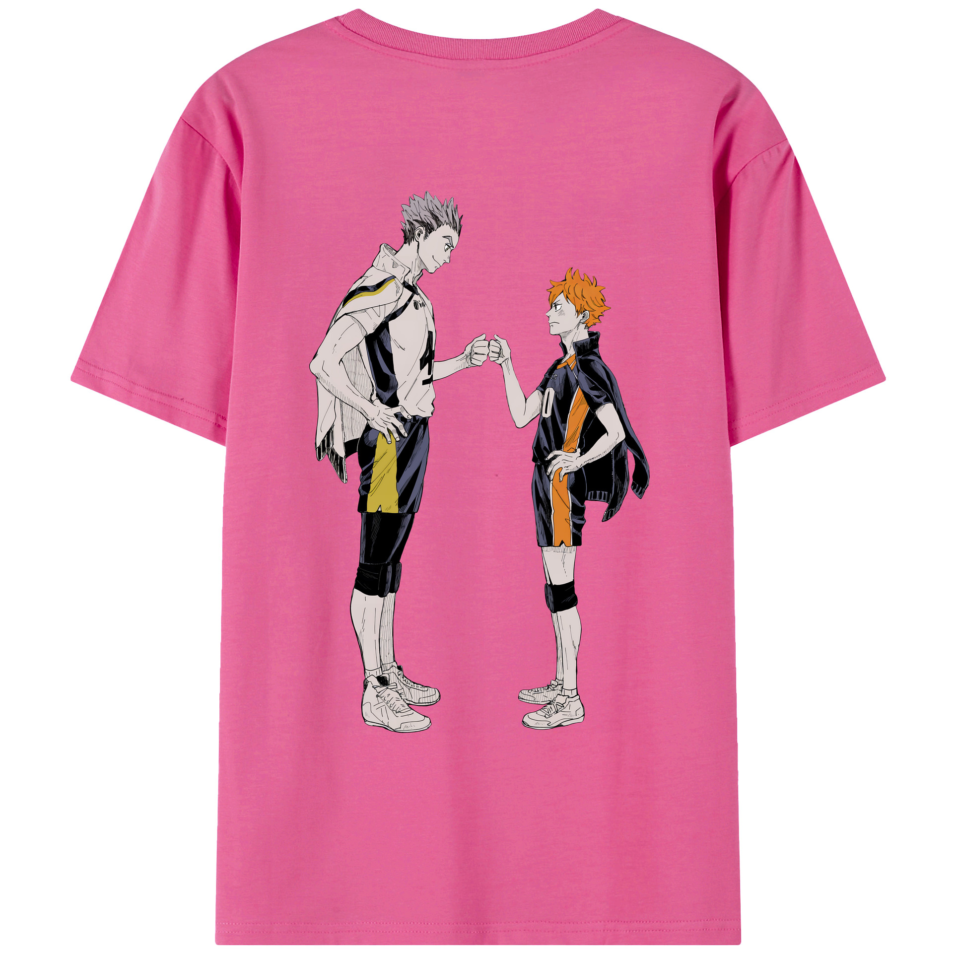 （画像用） ハイキュー!! Haikyu!! レディース半袖Tシャツ(バックプリント)