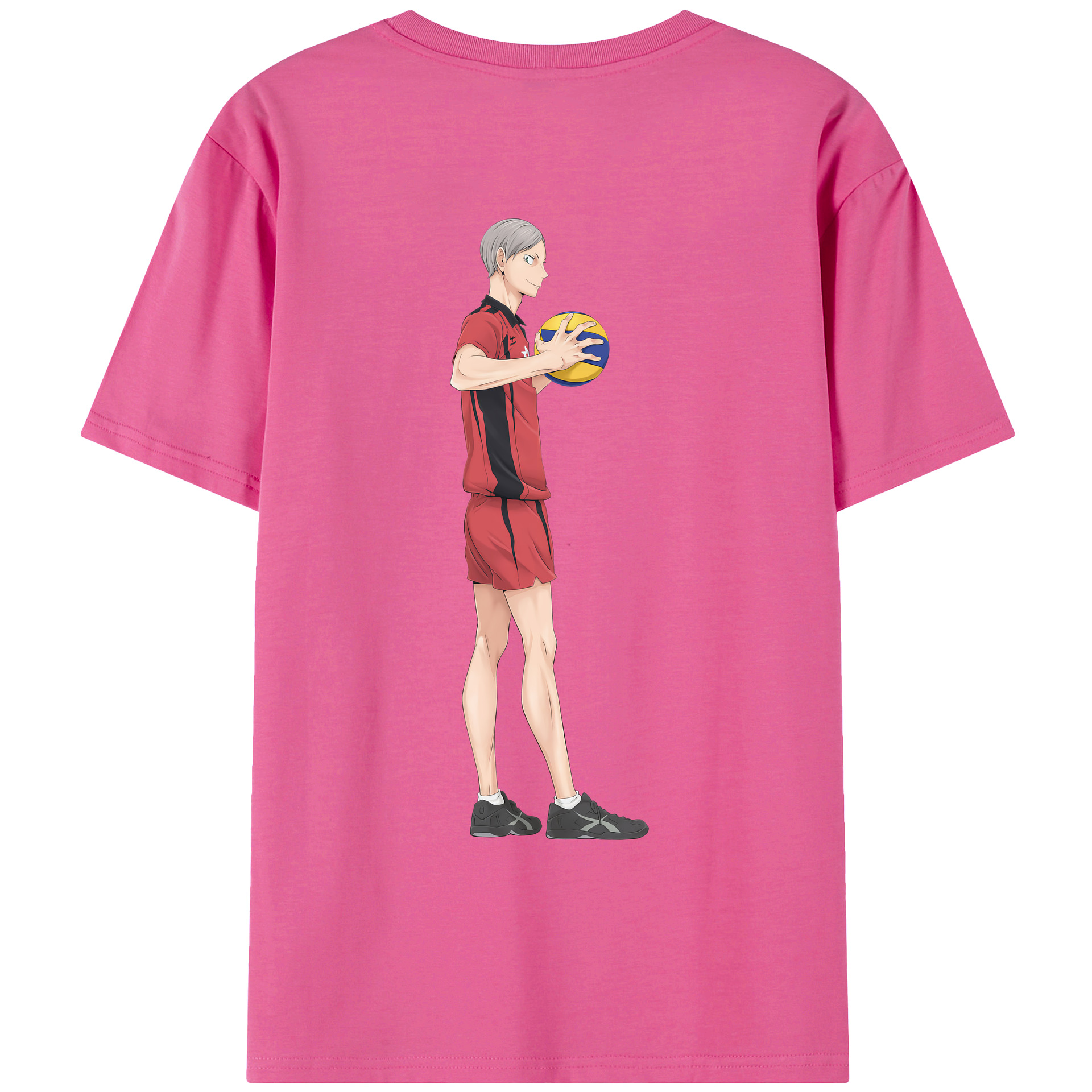 （画像用） ハイキュー!! Haikyu!! レディース半袖Tシャツ(バックプリント)
