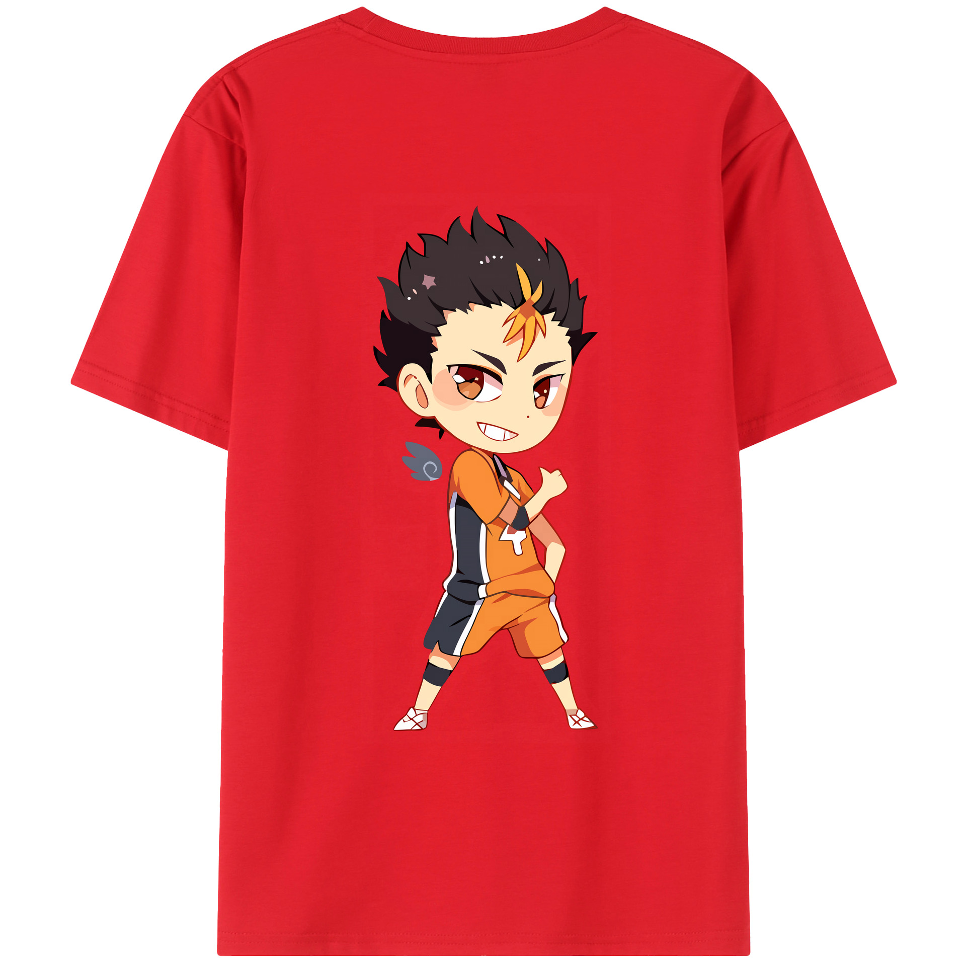 （画像用） ハイキュー!! Haikyu!! レディース半袖Tシャツ(バックプリント)