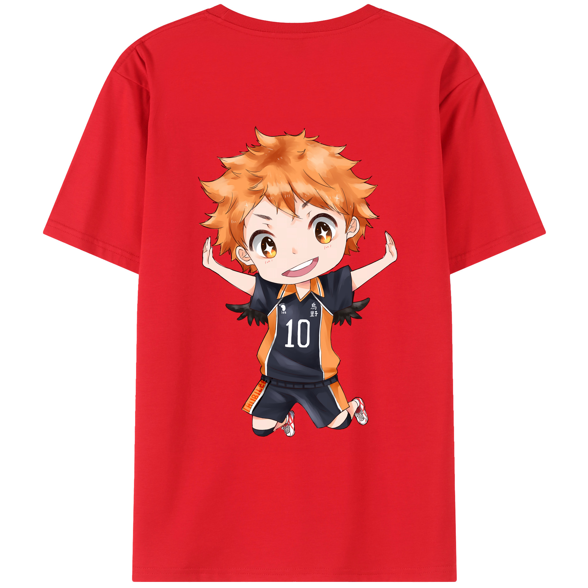 （画像用） ハイキュー!! Haikyu!! レディース半袖Tシャツ(バックプリント)