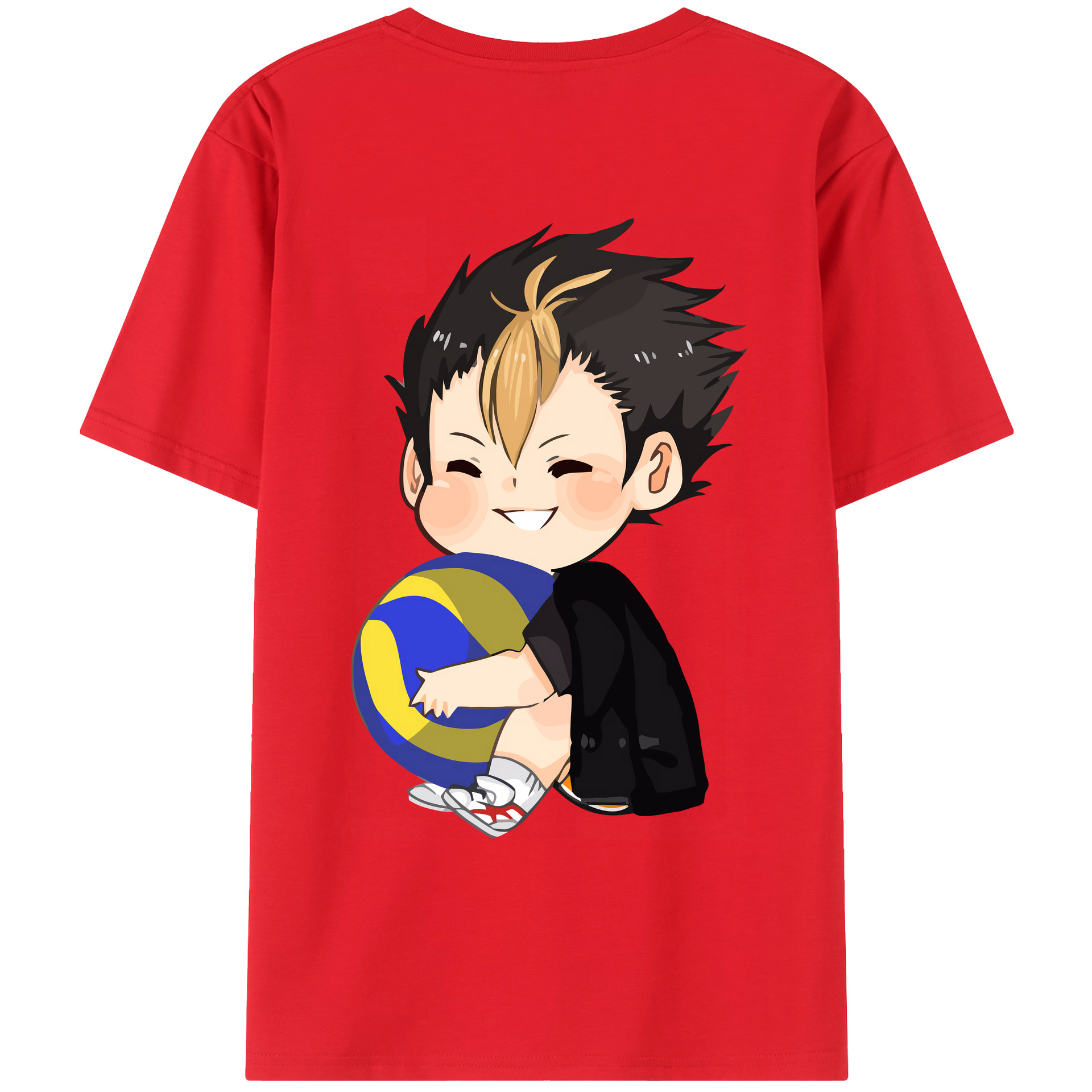 （画像用） ハイキュー!! Haikyu!! レディース半袖Tシャツ(バックプリント)