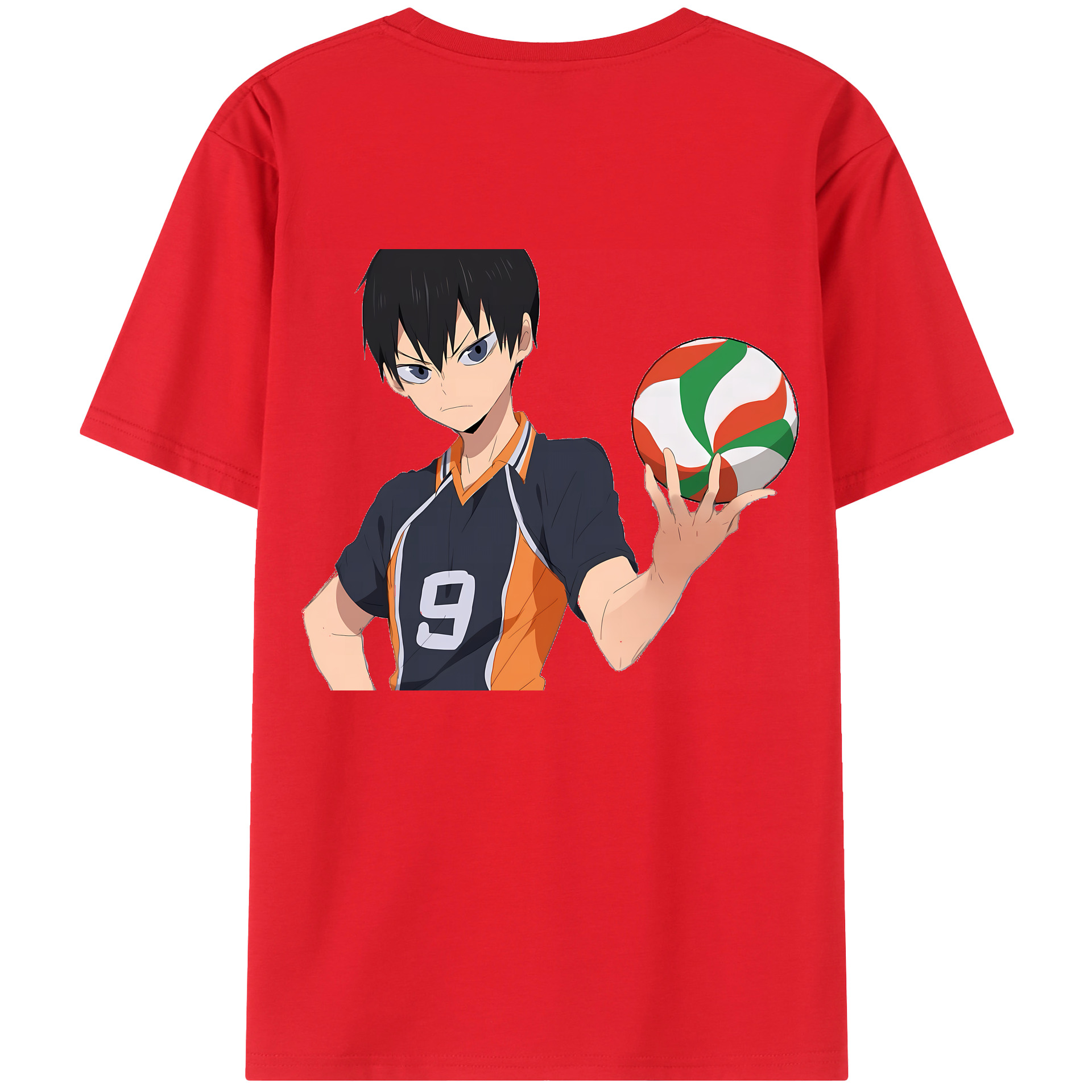 （画像用） ハイキュー!! Haikyu!! レディース半袖Tシャツ(バックプリント)