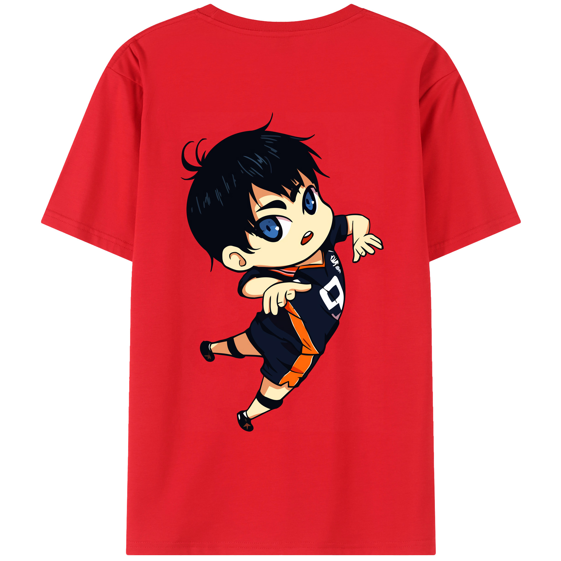 （画像用） ハイキュー!! Haikyu!! レディース半袖Tシャツ(バックプリント)