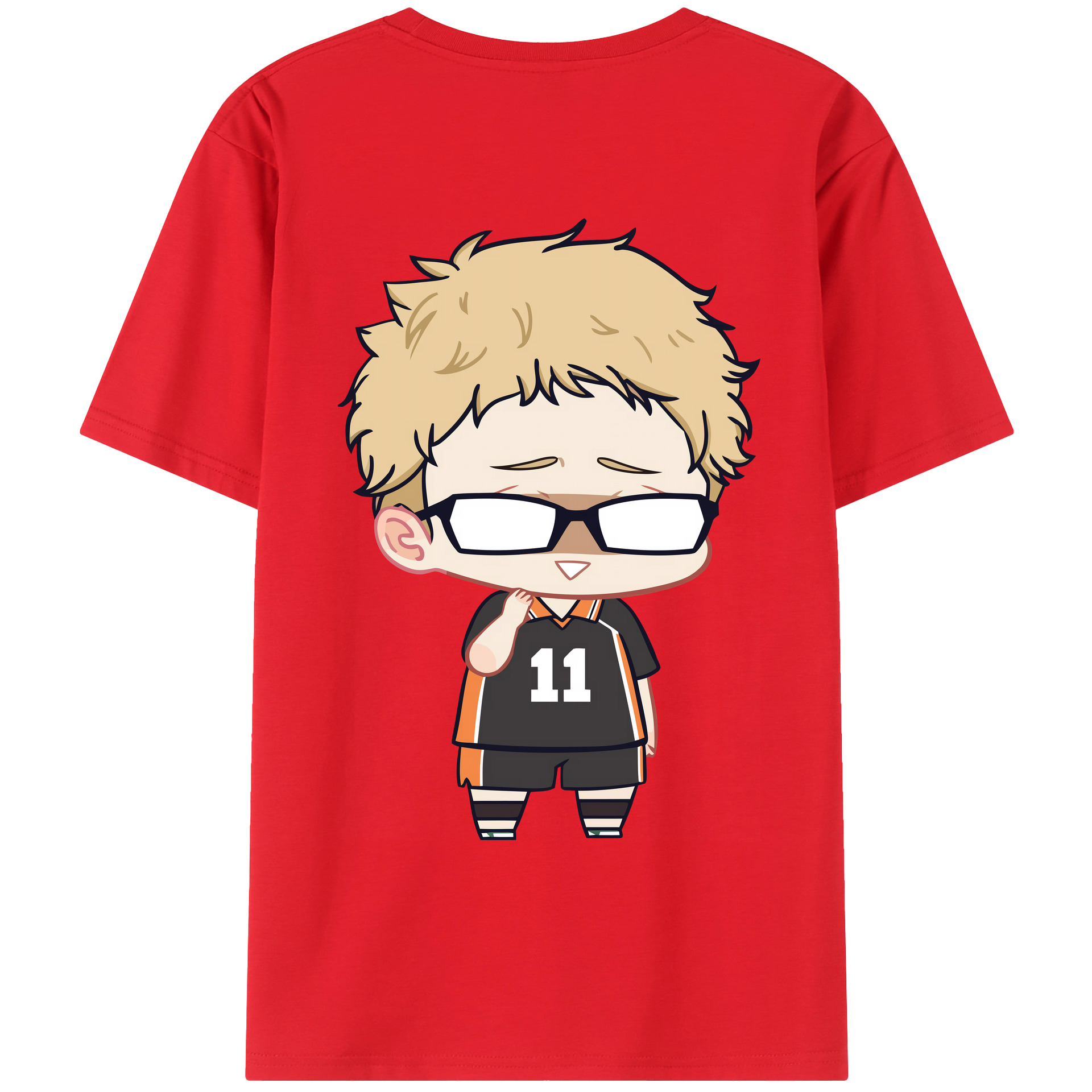 （画像用） ハイキュー!! Haikyu!! レディース半袖Tシャツ(バックプリント)