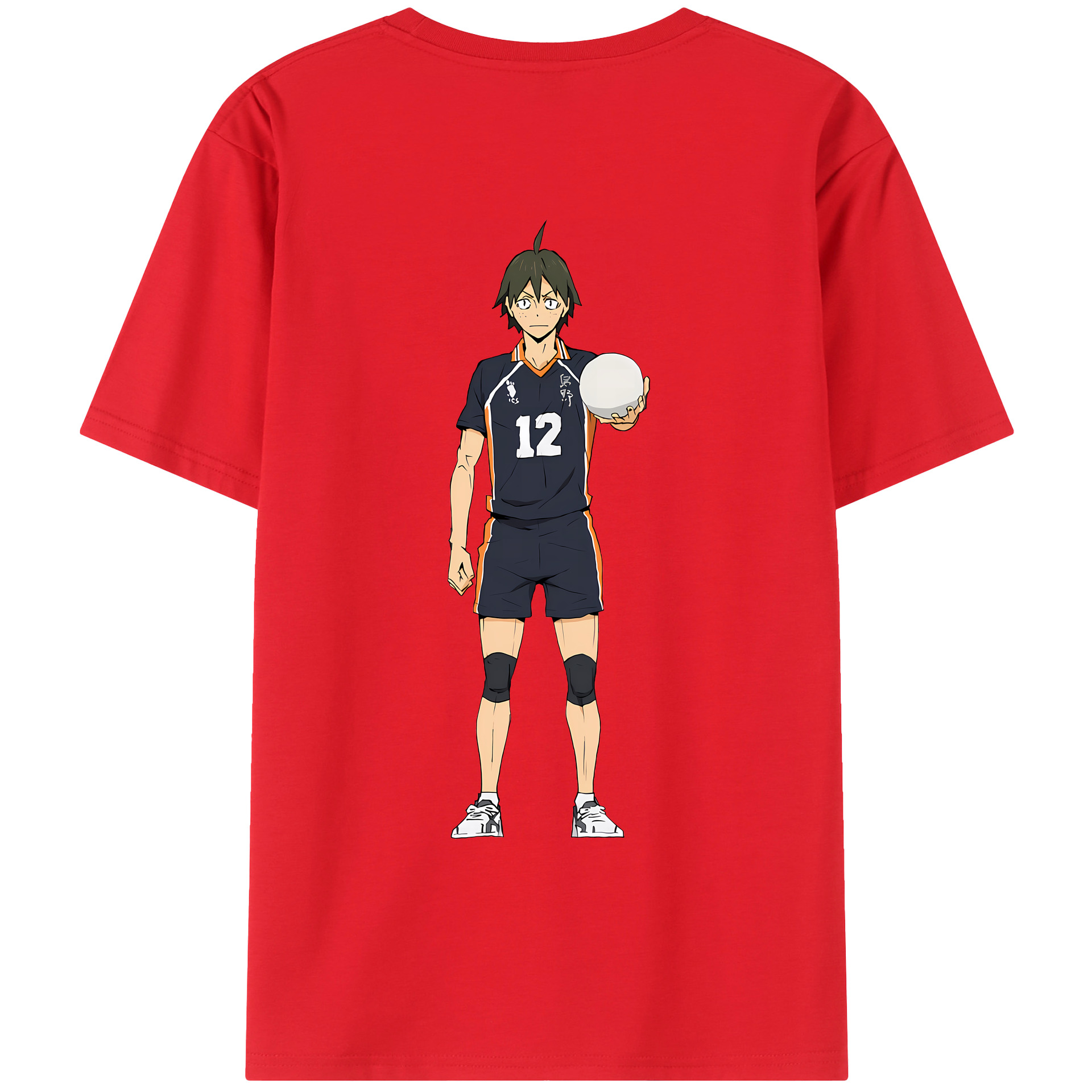（画像用） ハイキュー!! Haikyu!! レディース半袖Tシャツ(バックプリント)