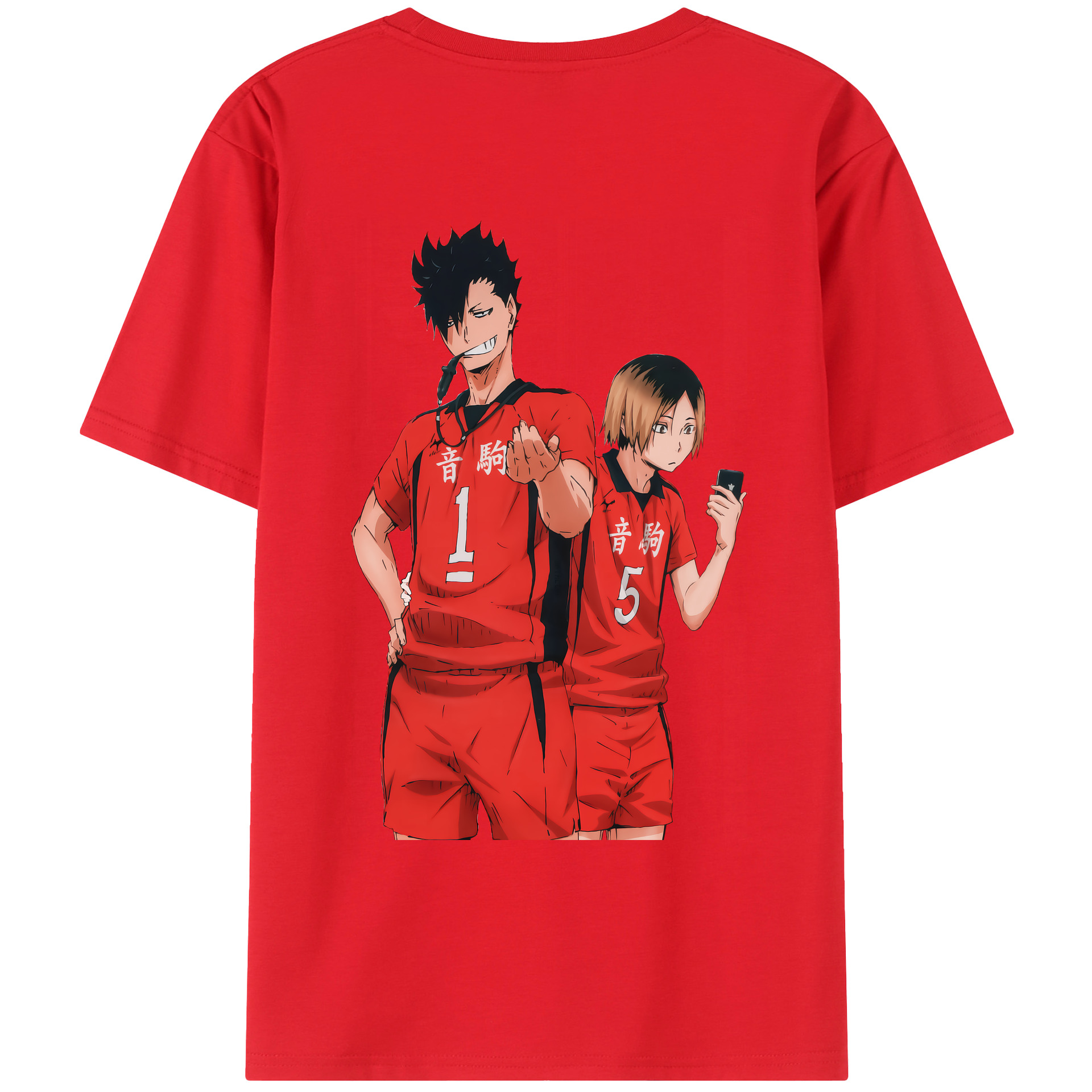 （画像用） ハイキュー!! Haikyu!! レディース半袖Tシャツ(バックプリント)