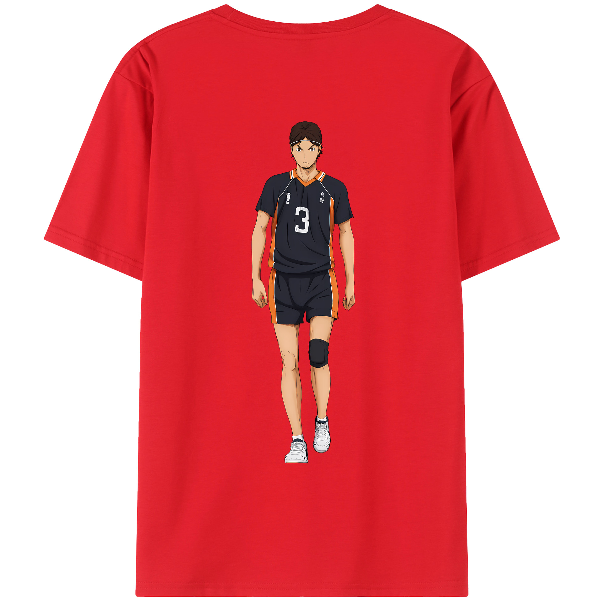 （画像用） ハイキュー!! Haikyu!! レディース半袖Tシャツ(バックプリント)