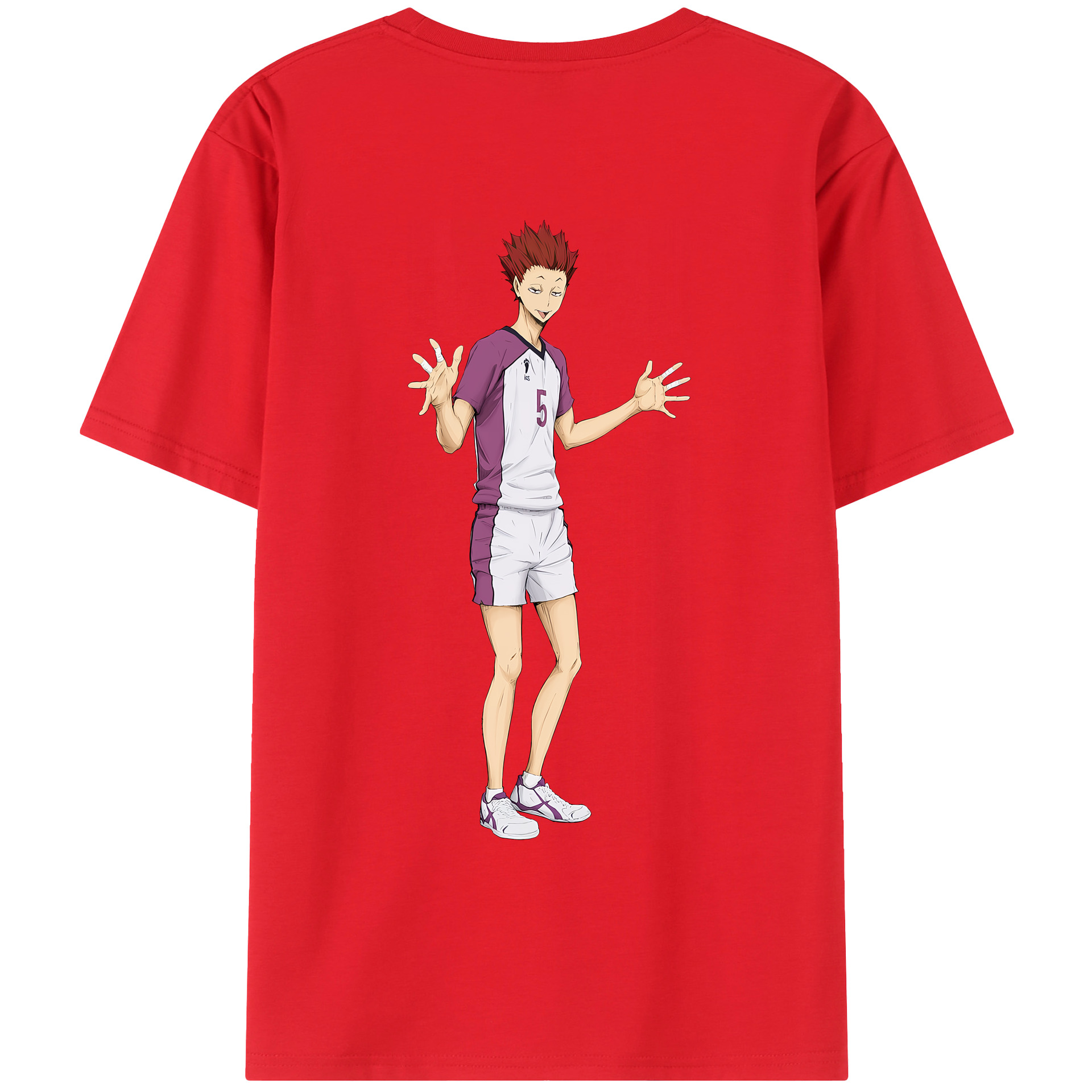 （画像用） ハイキュー!! Haikyu!! レディース半袖Tシャツ(バックプリント)