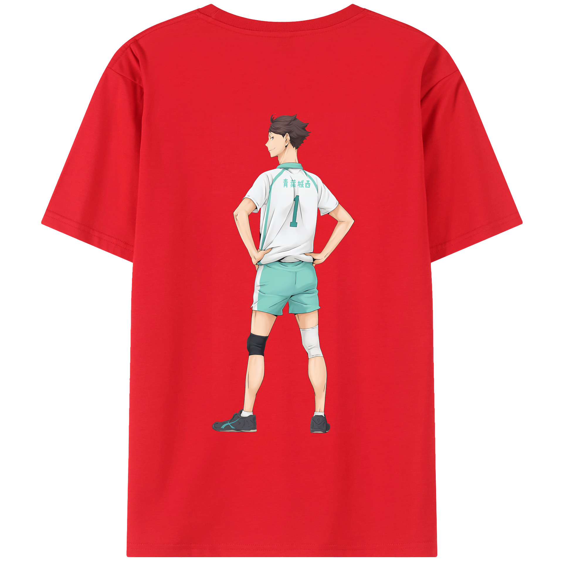 （画像用） ハイキュー!! Haikyu!! レディース半袖Tシャツ(バックプリント)
