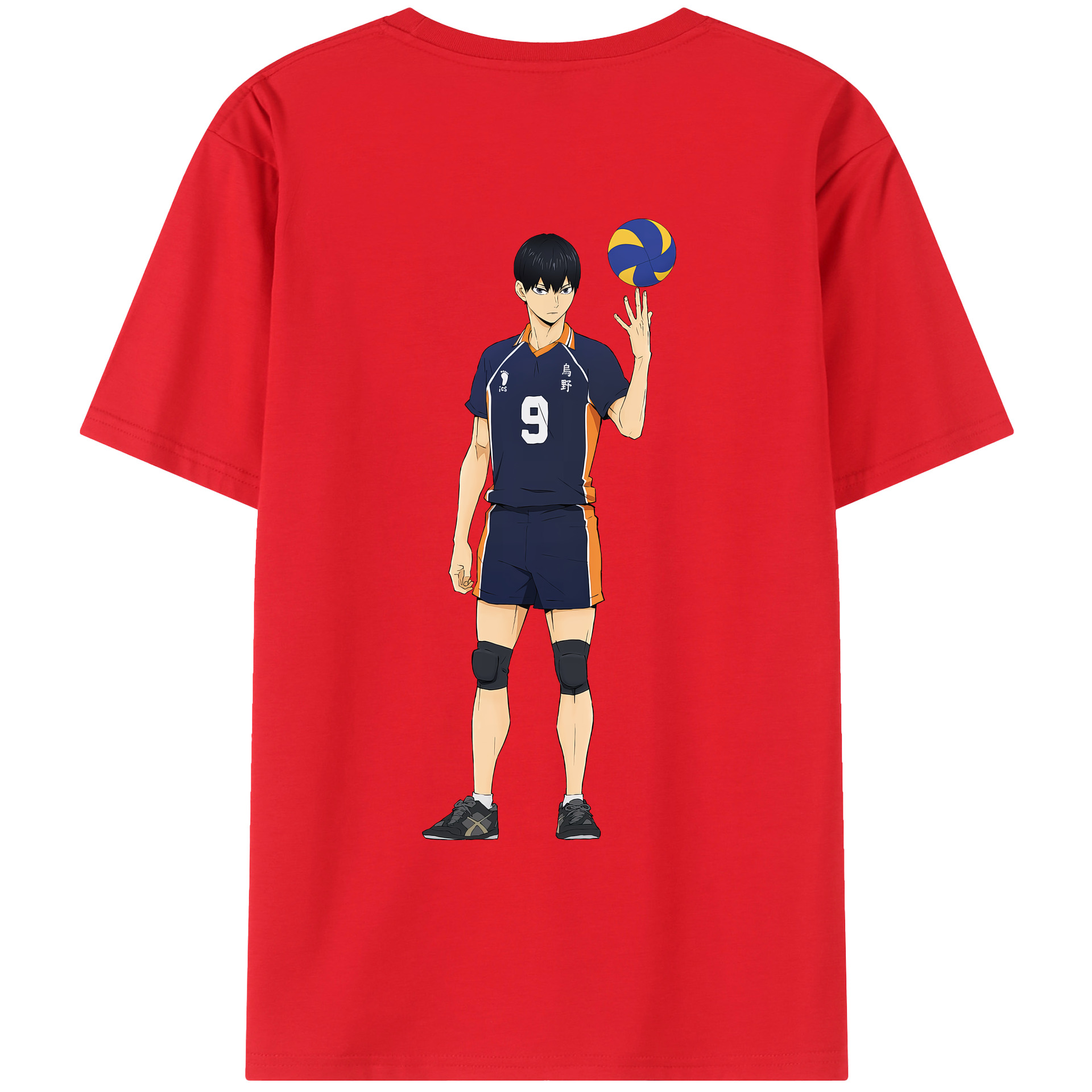 （画像用） ハイキュー!! Haikyu!! レディース半袖Tシャツ(バックプリント)